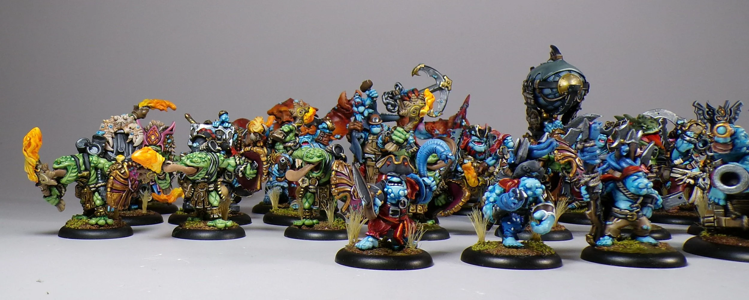 Warmachine Southern Kriefs Fire Tongue Warriors and Brineblood Marauders PaintedFigs Miniature Painting Service (32).jpg