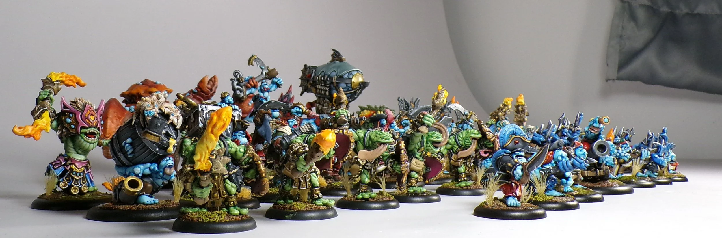 Warmachine Southern Kriefs Fire Tongue Warriors and Brineblood Marauders PaintedFigs Miniature Painting Service (33).jpg
