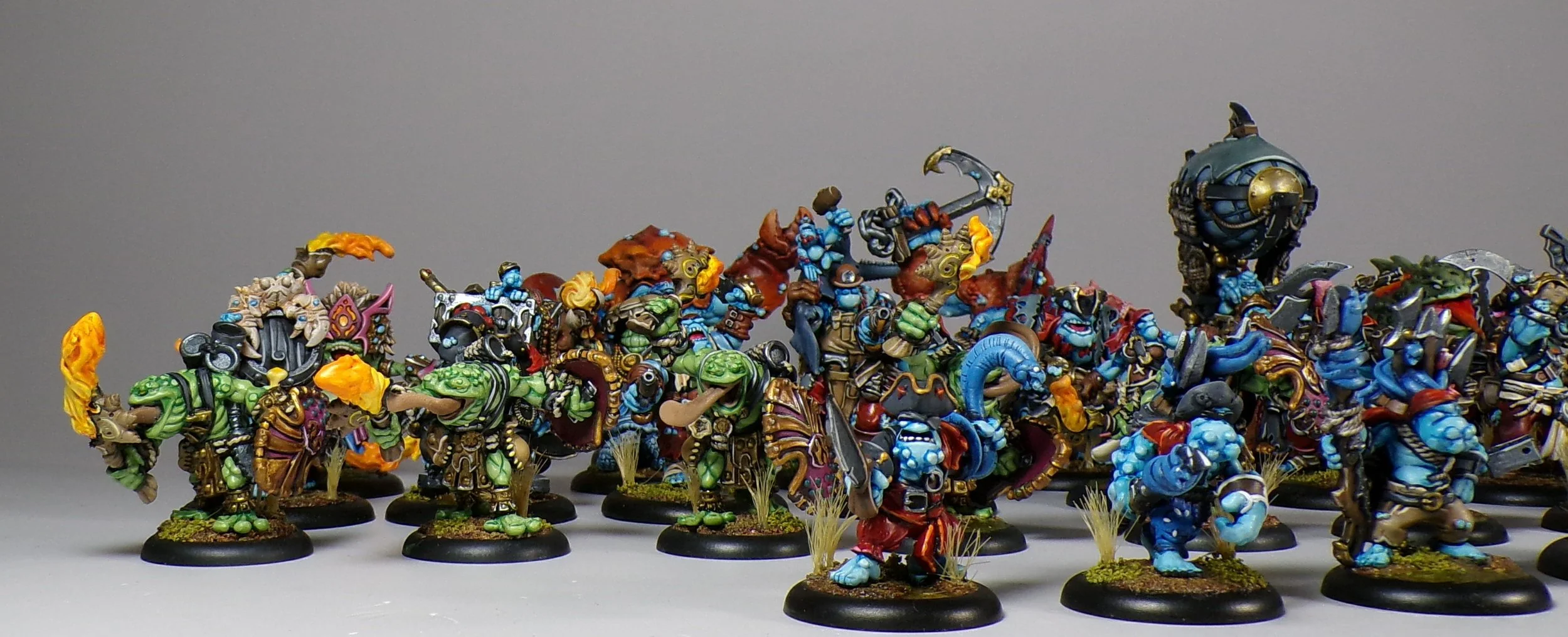 Warmachine Southern Kriefs Fire Tongue Warriors and Brineblood Marauders PaintedFigs Miniature Painting Service (35).jpg