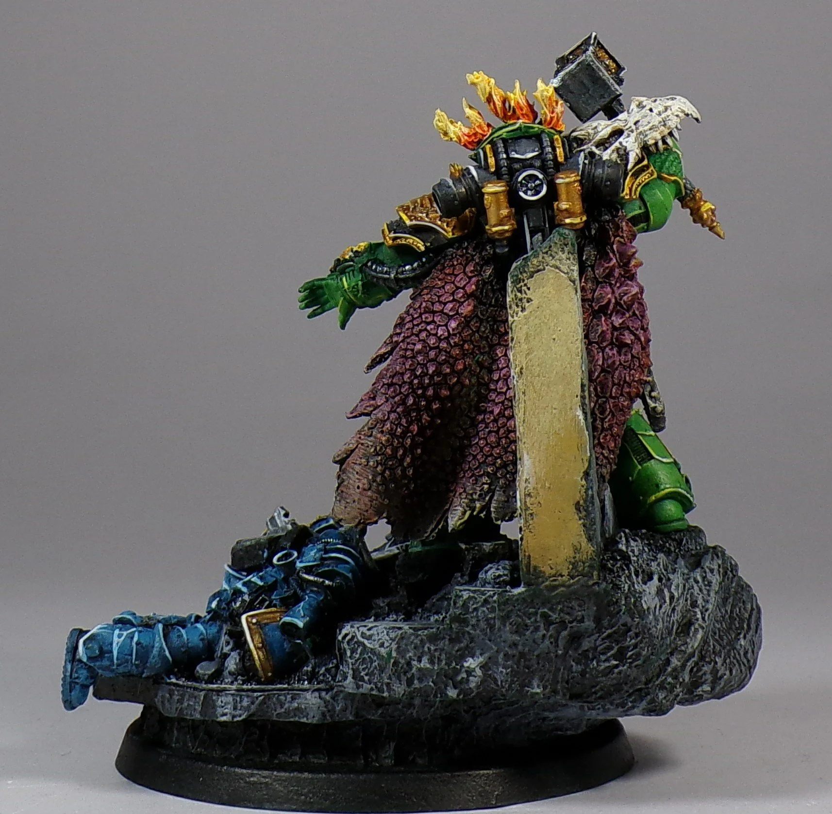 Salamander Space Marines Reinforcements PaintedFigs Miniature Painting Service (27).jpg