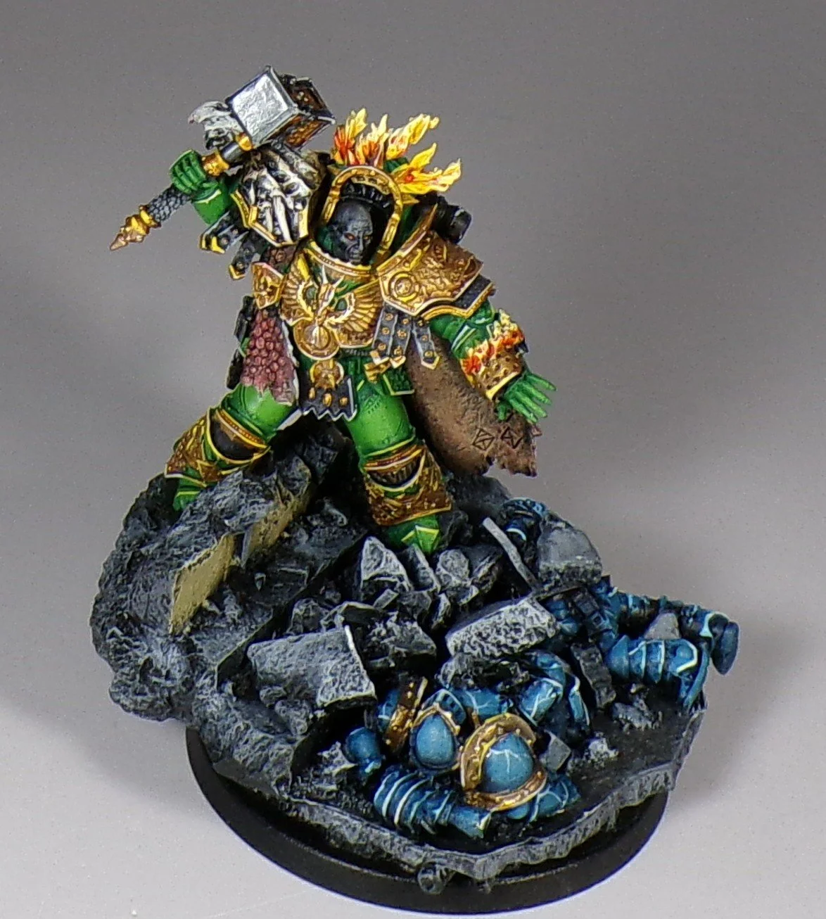 Salamander Space Marines Reinforcements PaintedFigs Miniature Painting Service (32).jpg