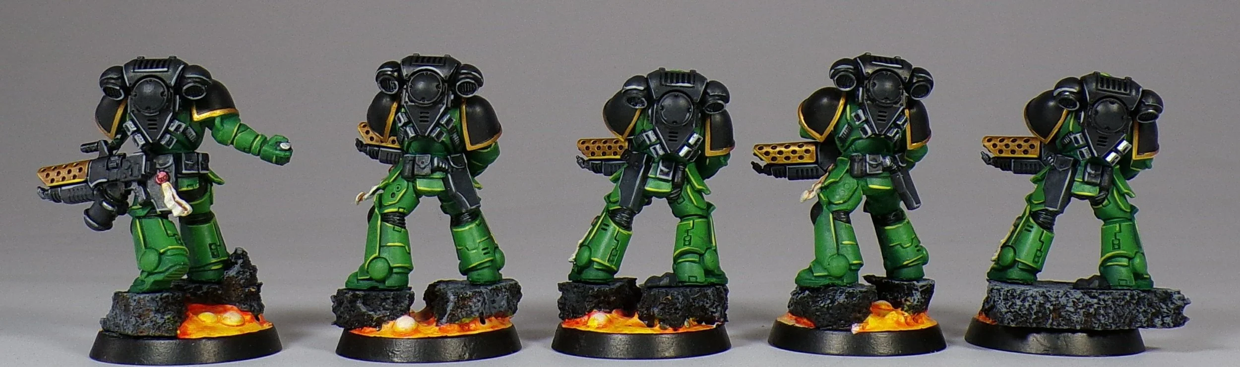 Salamander Space Marines Reinforcements PaintedFigs Miniature Painting Service (14).jpg
