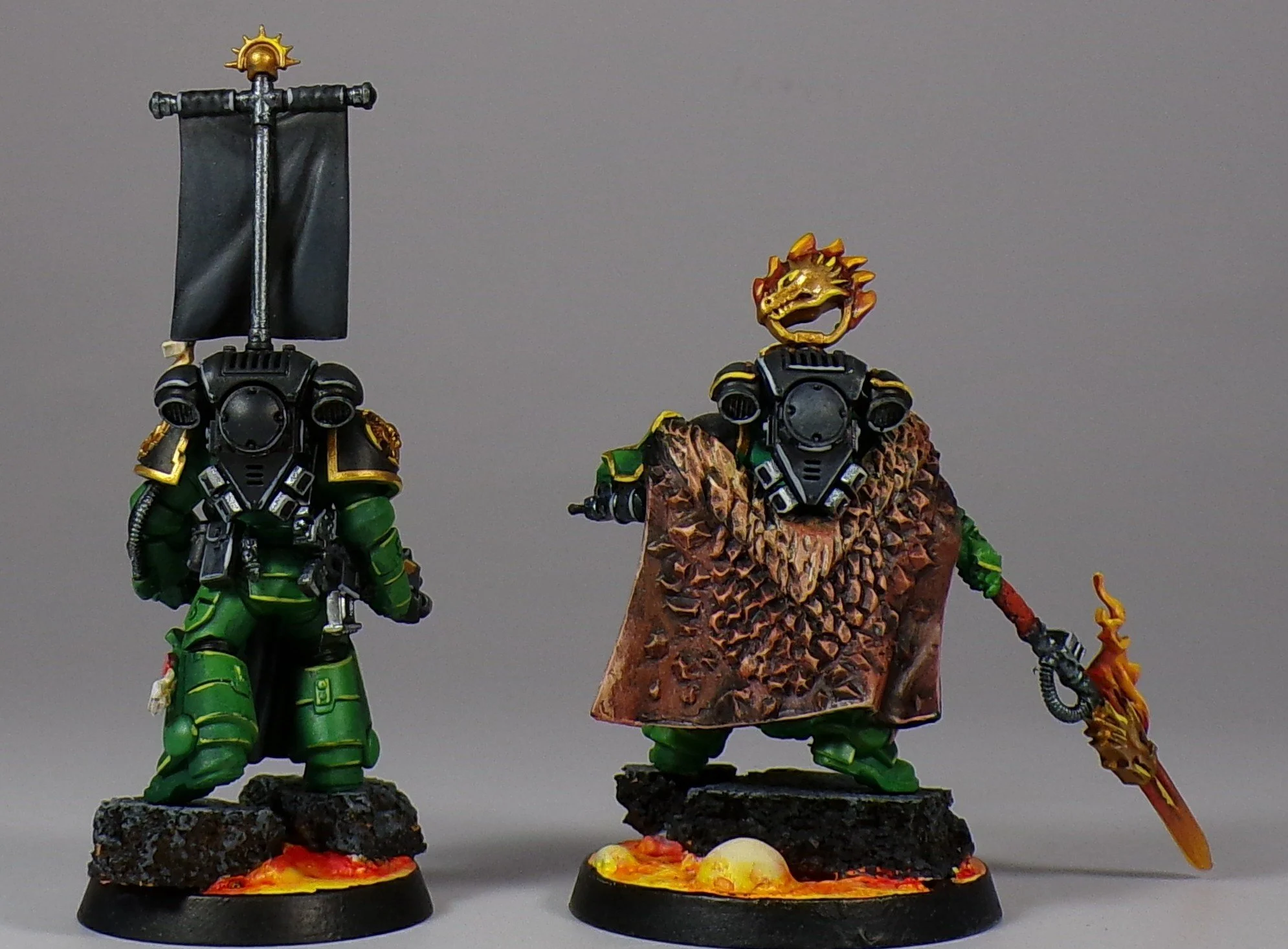 Salamander Space Marines Reinforcements PaintedFigs Miniature Painting Service (43).jpg