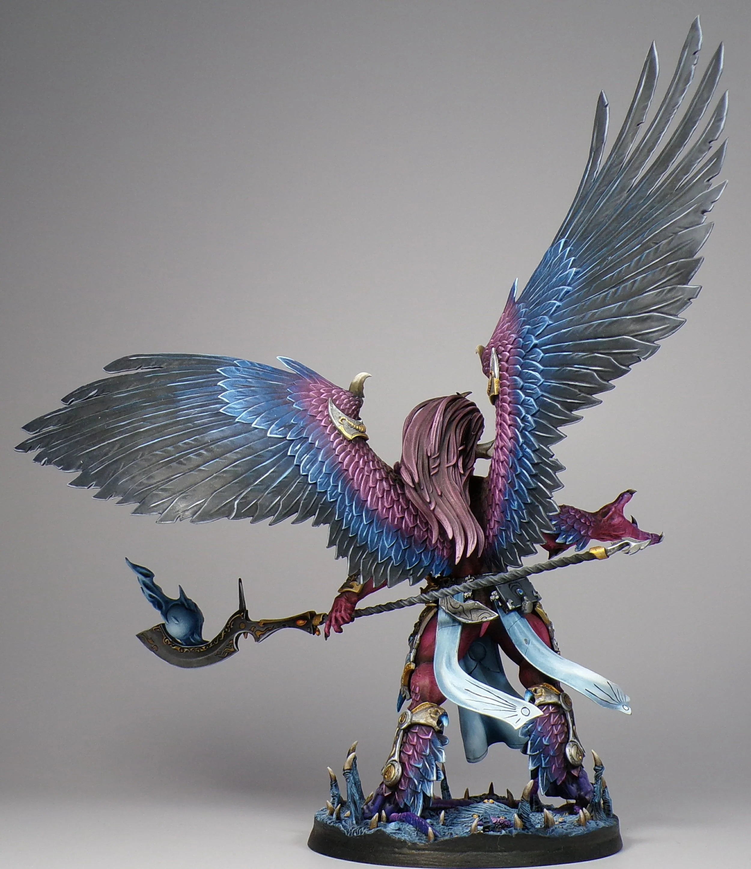 Warhammer 40k: Painting Fulgrim – Daemon Primarch of Slaanesh, and his ...