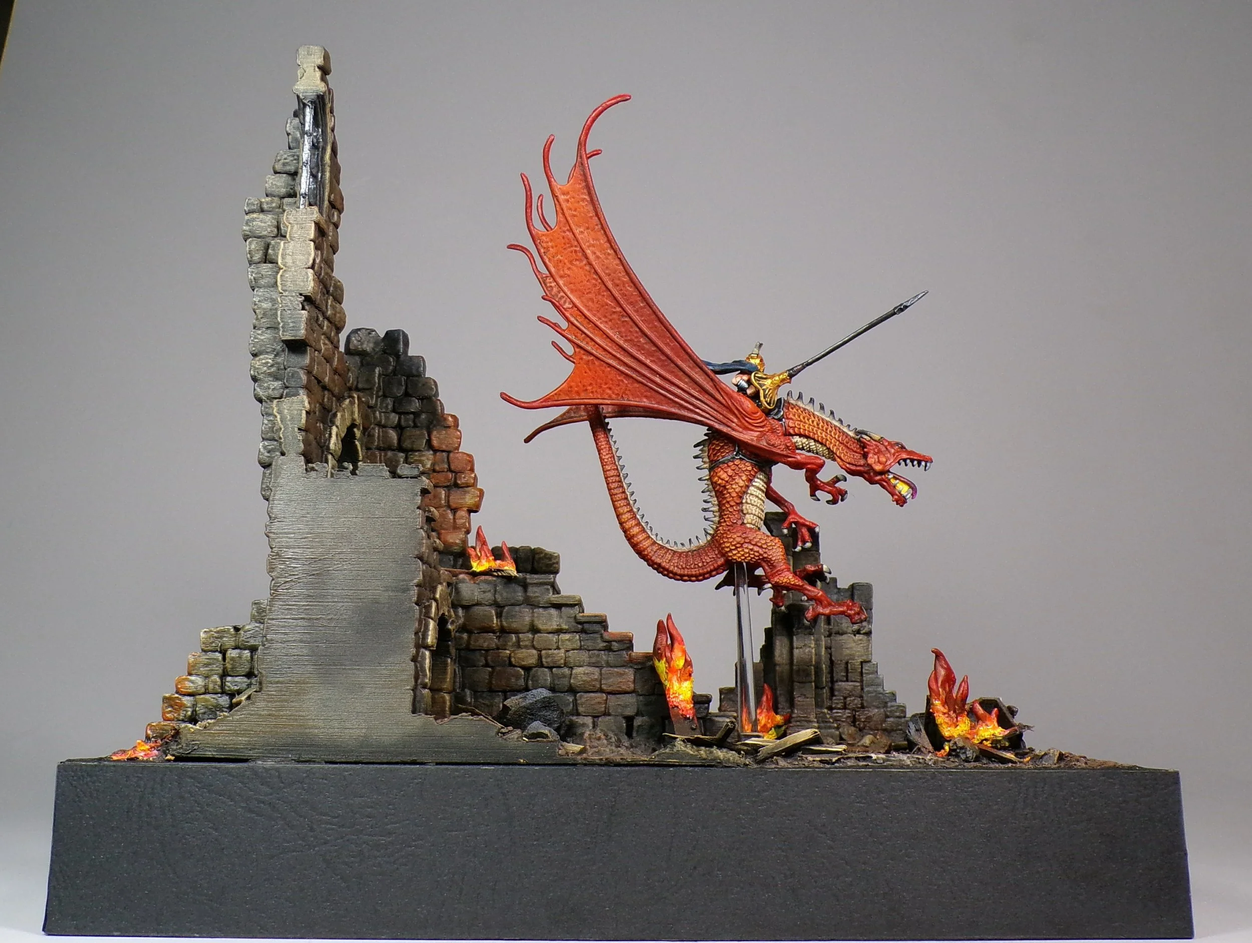 Red Dragon of Krynn Diorama Crafting PaintedFigs Miniature Painting Studio (3).jpg