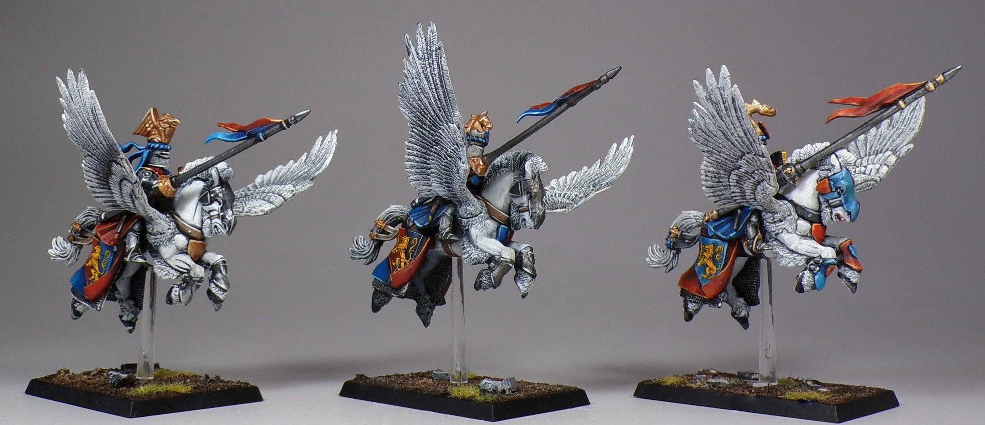 Bretonnian Bretonnians Warhammer the Old World Warhammer Fantasy Paintedfigs Miniature Painting Service (176).jpg