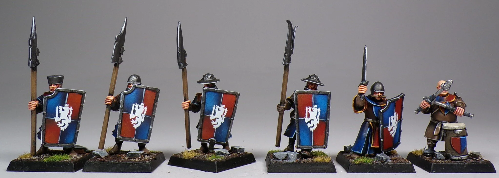 Bretonnian Bretonnians Warhammer the Old World Warhammer Fantasy Paintedfigs Miniature Painting Service (40).jpg