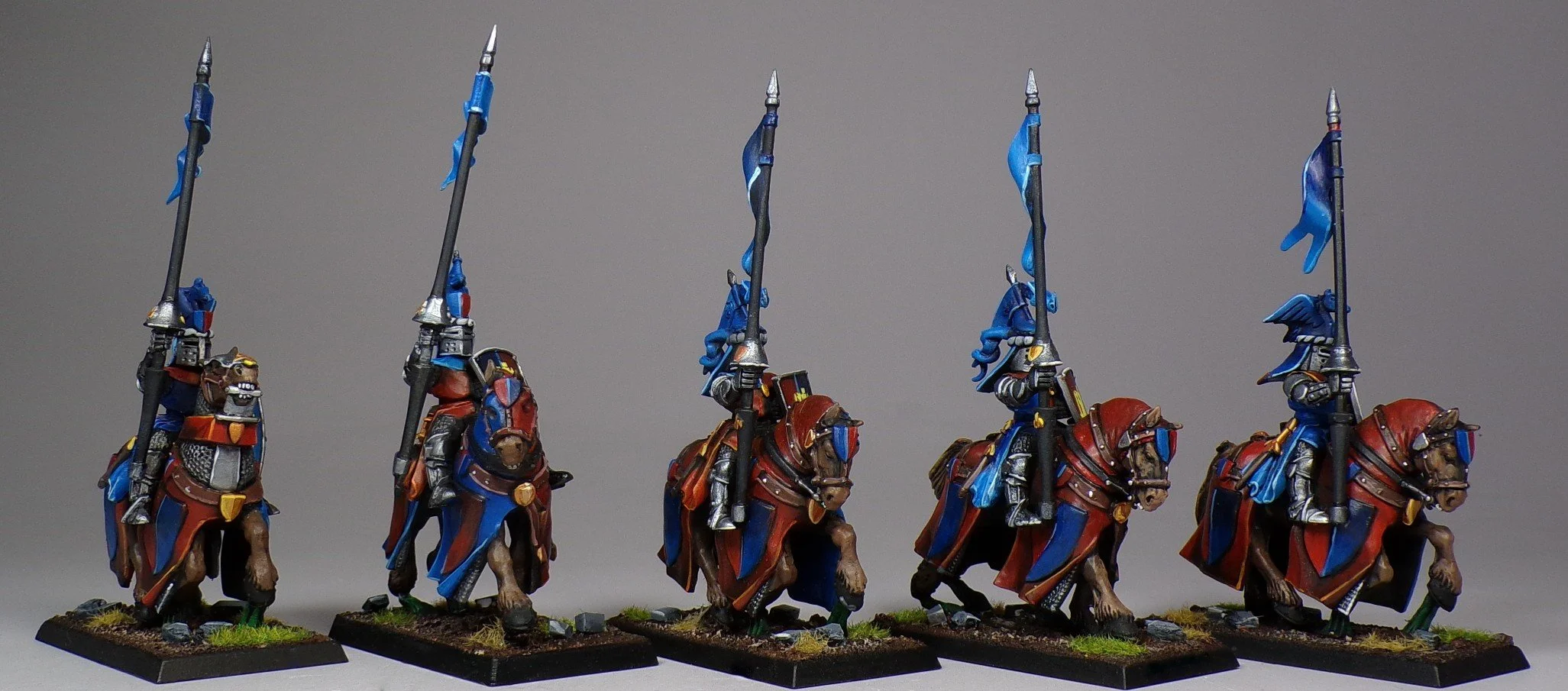 Bretonnian Bretonnians Warhammer the Old World Warhammer Fantasy Paintedfigs Miniature Painting Service (18).jpg
