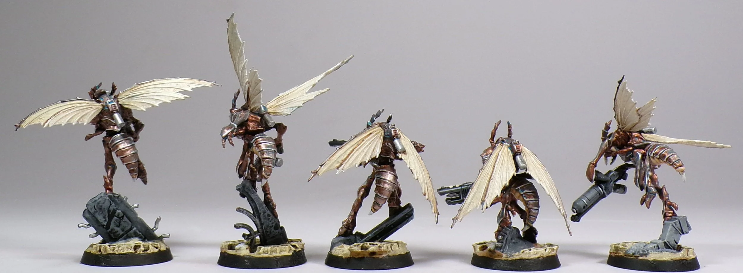Vespid Stingwings Kill Team Hivestorm Warhammer 40k PaintedFigs Miniature Painting Service (6).jpg