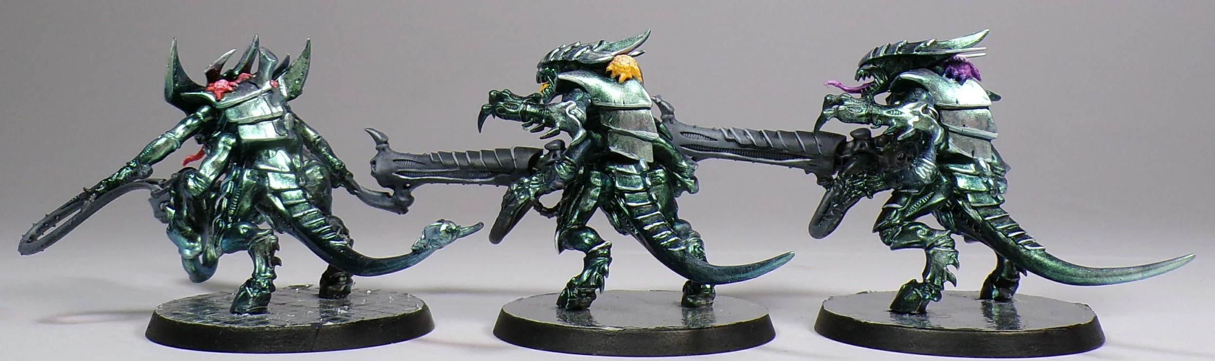 Tyranid Warriors Warhammer 40k PaintedFigs Miniature Painting Service (9).jpg