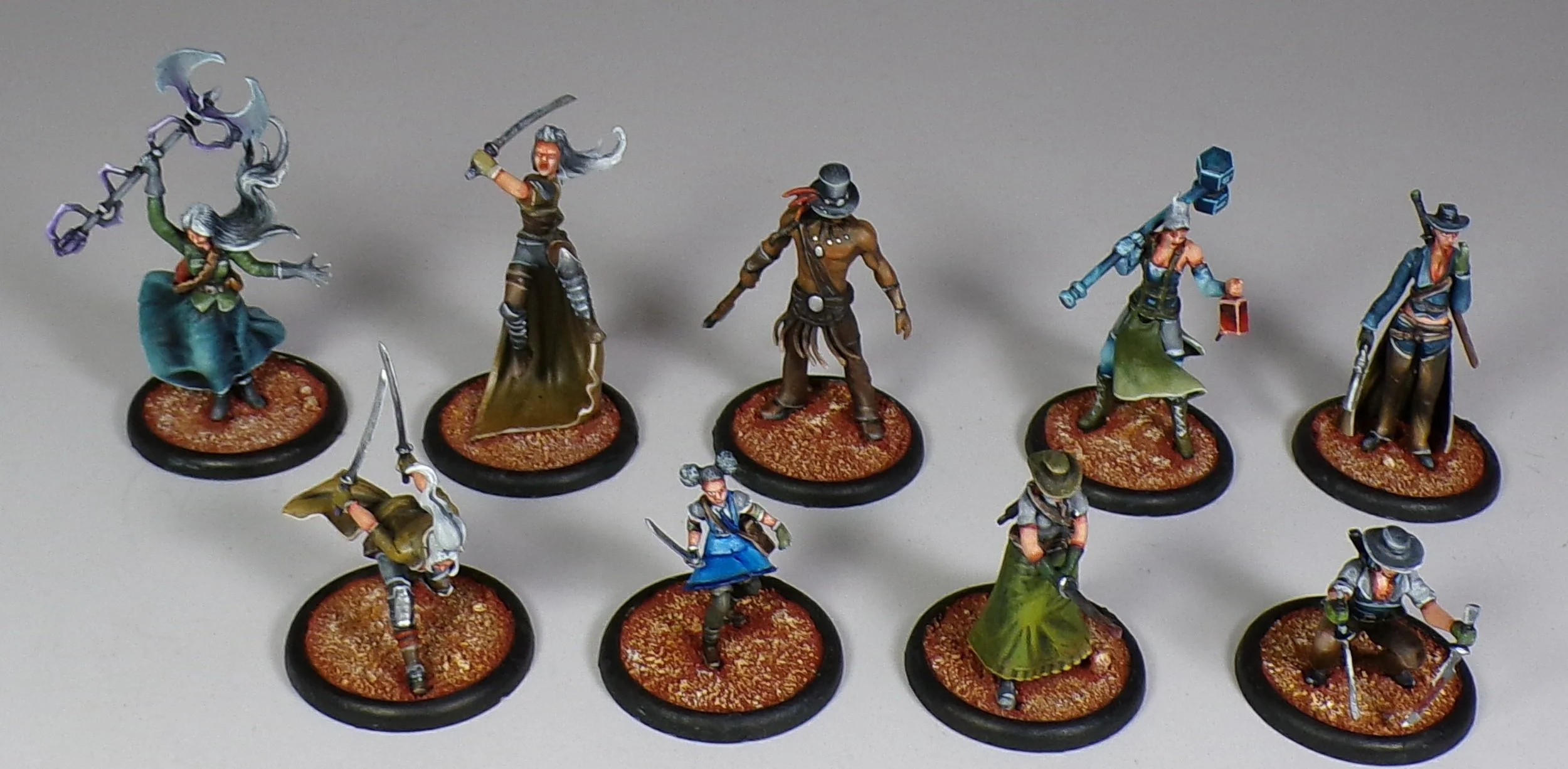 We Still Paint Malifaux! (Wyrd Games) — Paintedfigs Miniature Painting ...