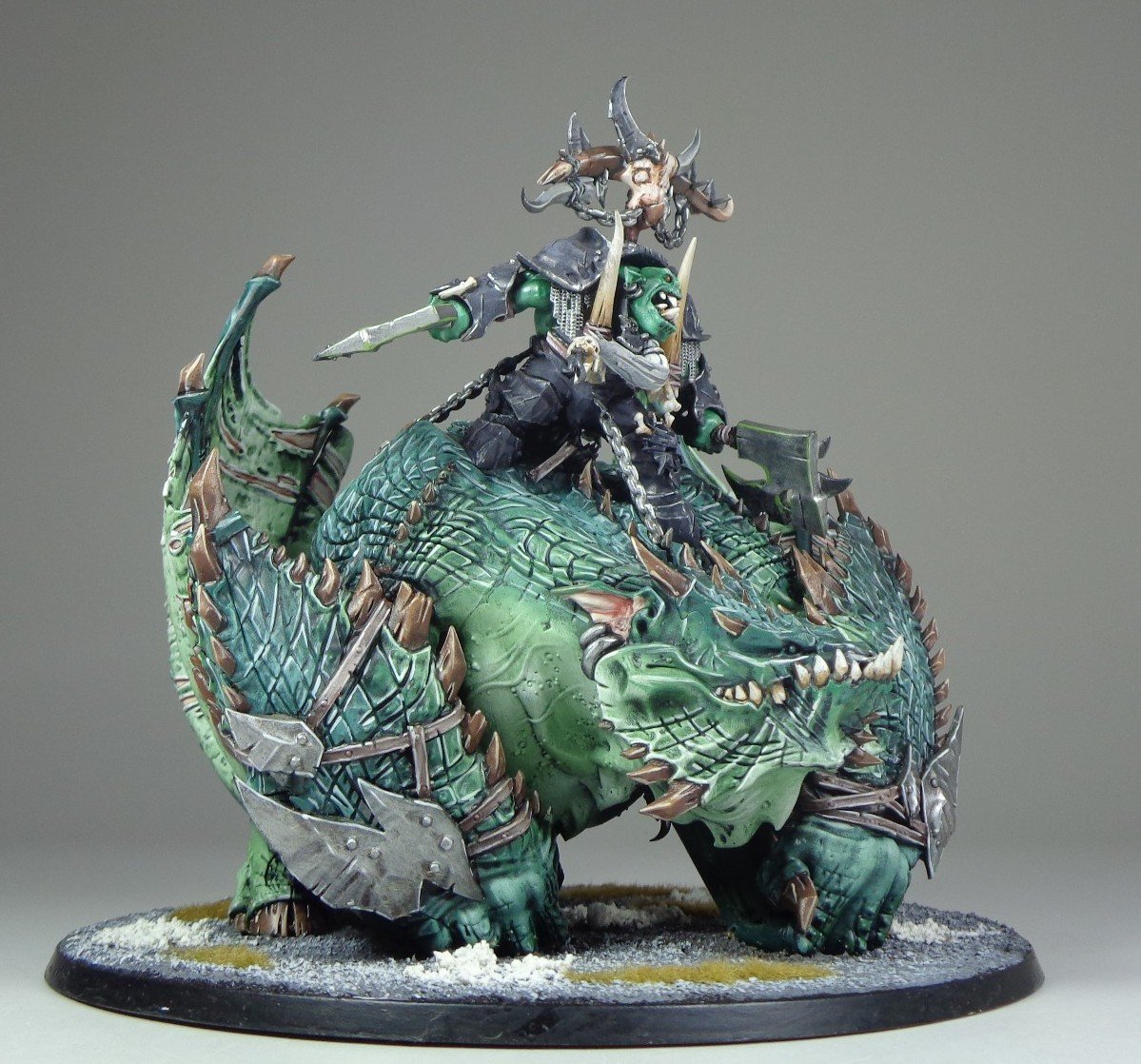 Some Age Of Sigmar Orruks Paintedfigs Miniature Painting Service Some age of sigmar orruks paintedfigs miniature painting service