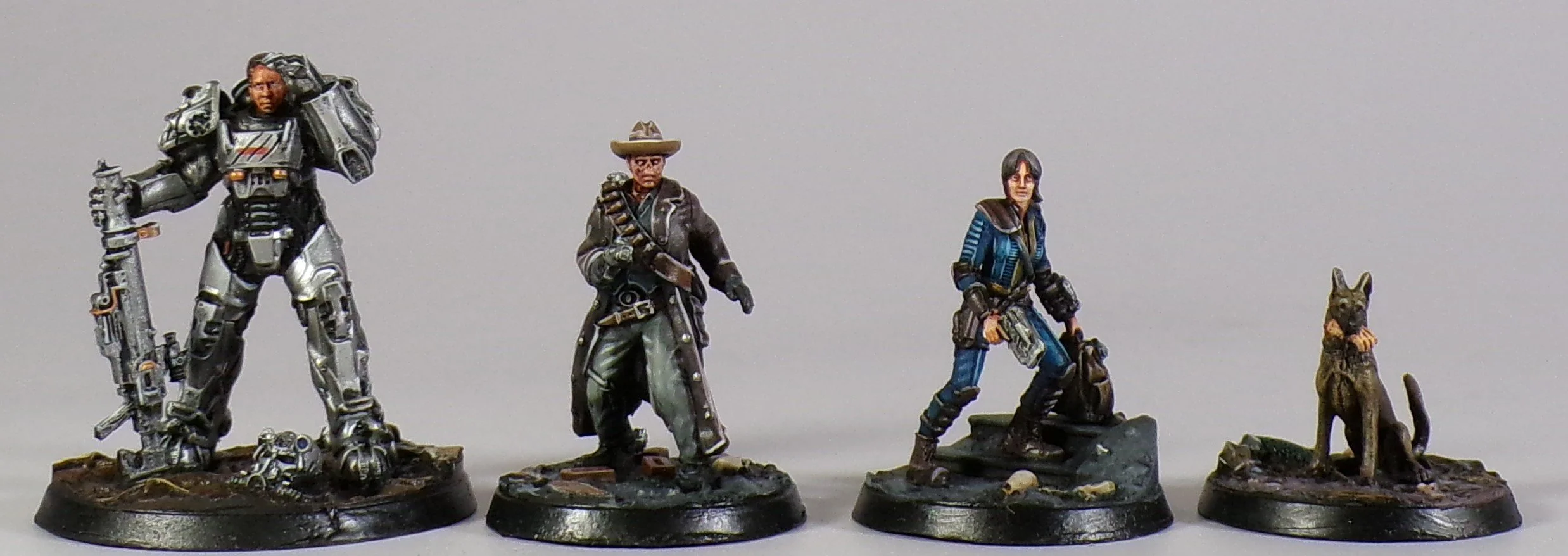 Some Fallout Wasteland Warfare Miniature Painting Service — Paintedfigs ...