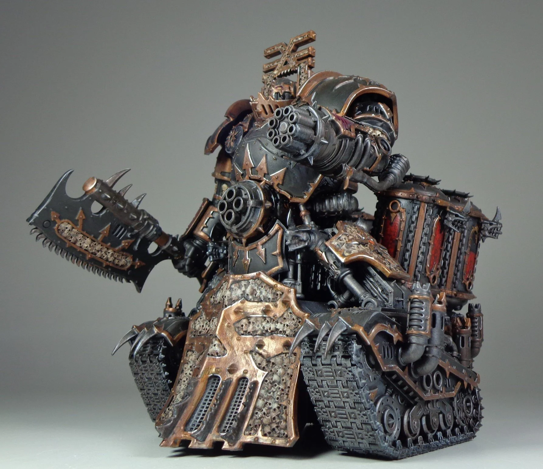 Defector Drawing We painted a Lord of Skulls as a Black Legion Defector — Paintedfigs ...
