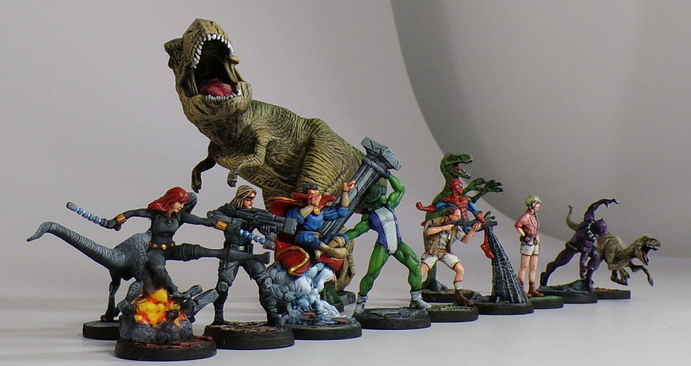 Unmatched: The Super Smash Bros of Tabletop Games Painted ...