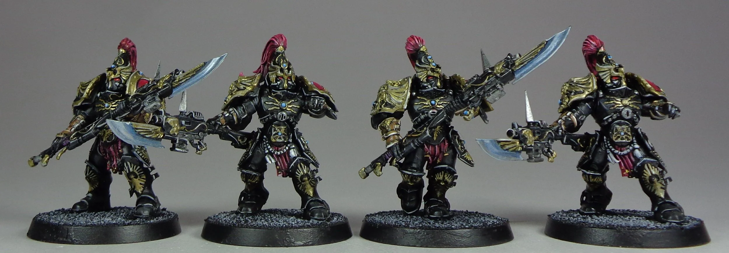 Custodes Shadow Adeptus Custodes / Sisters of Silence — Paintedfigs Miniature Painting ...