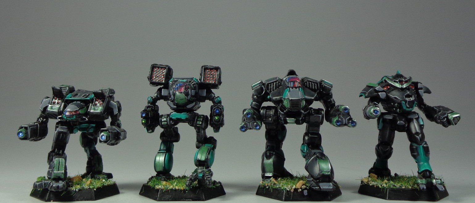 Battletech Dominator Painting Some Battletech — Paintedfigs Miniature Painting Service