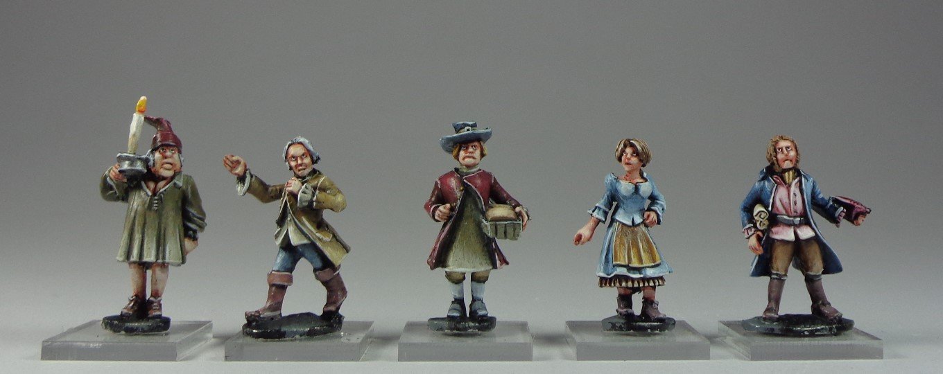 Mainly Peasants - Painted Fantasy and Medieval Minis — Paintedfigs Miniature  Painting Service