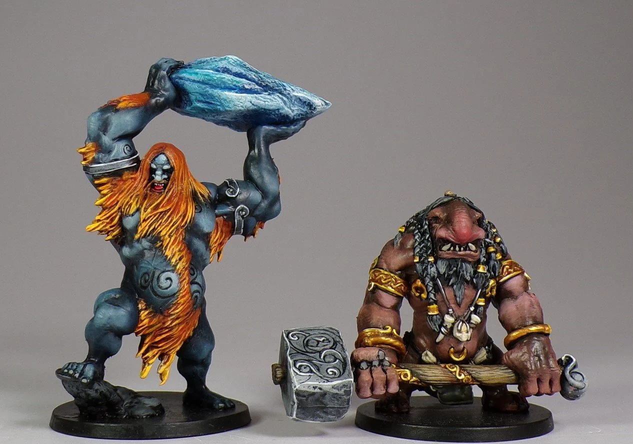 Painted Blood Rage Miniatures — Paintedfigs Miniature Painting Service