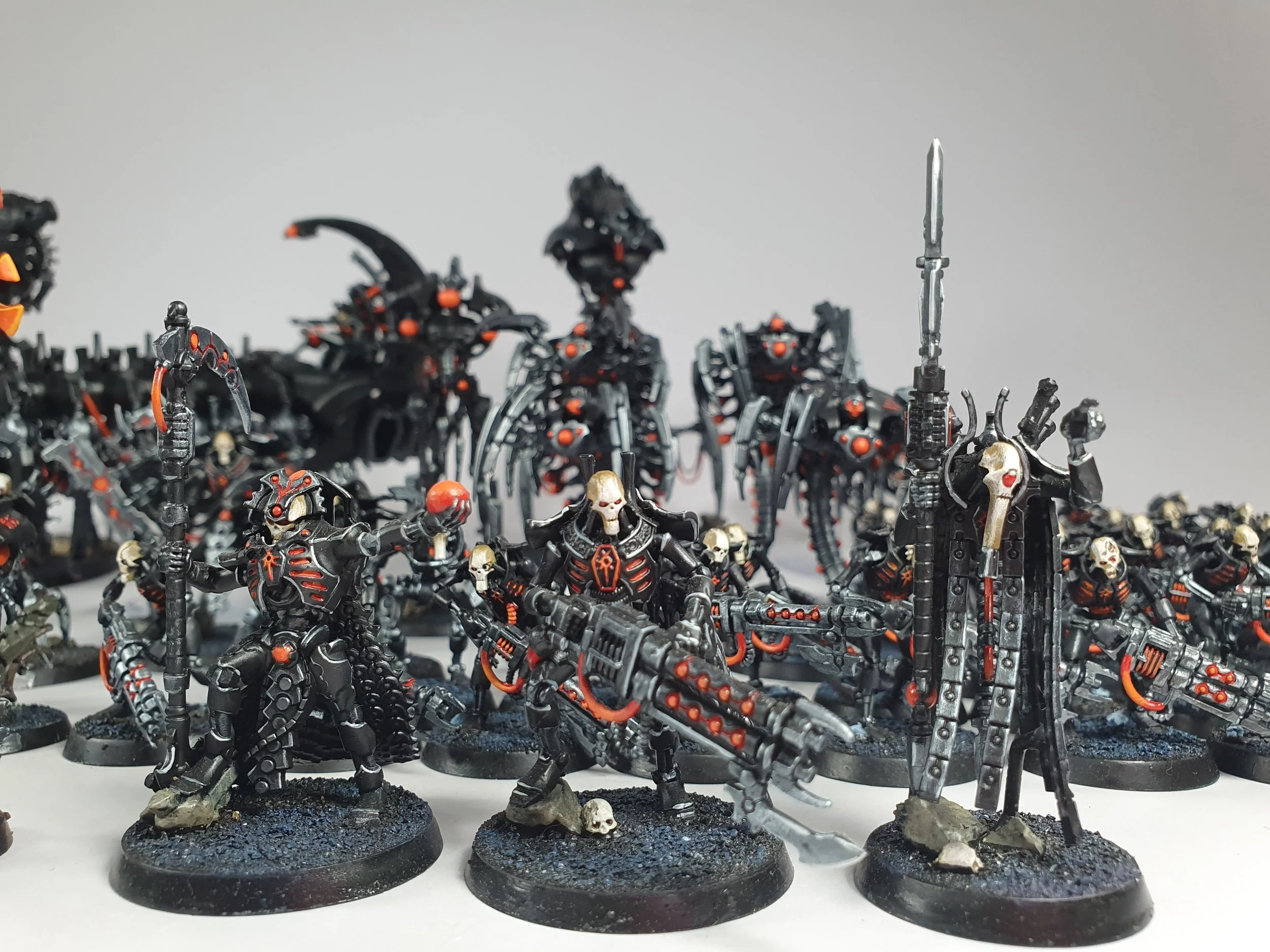 Different Necron Color Schemes