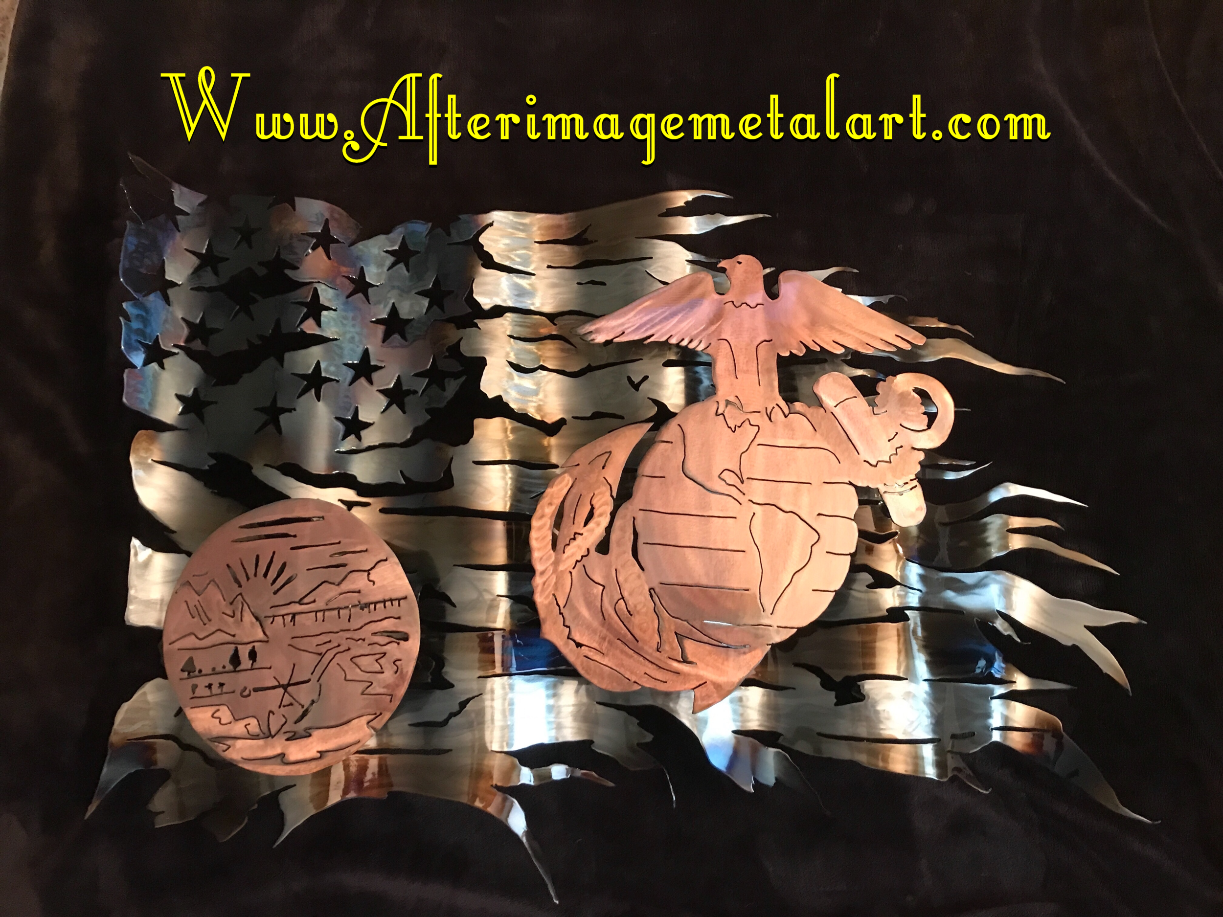 marine, montana flag