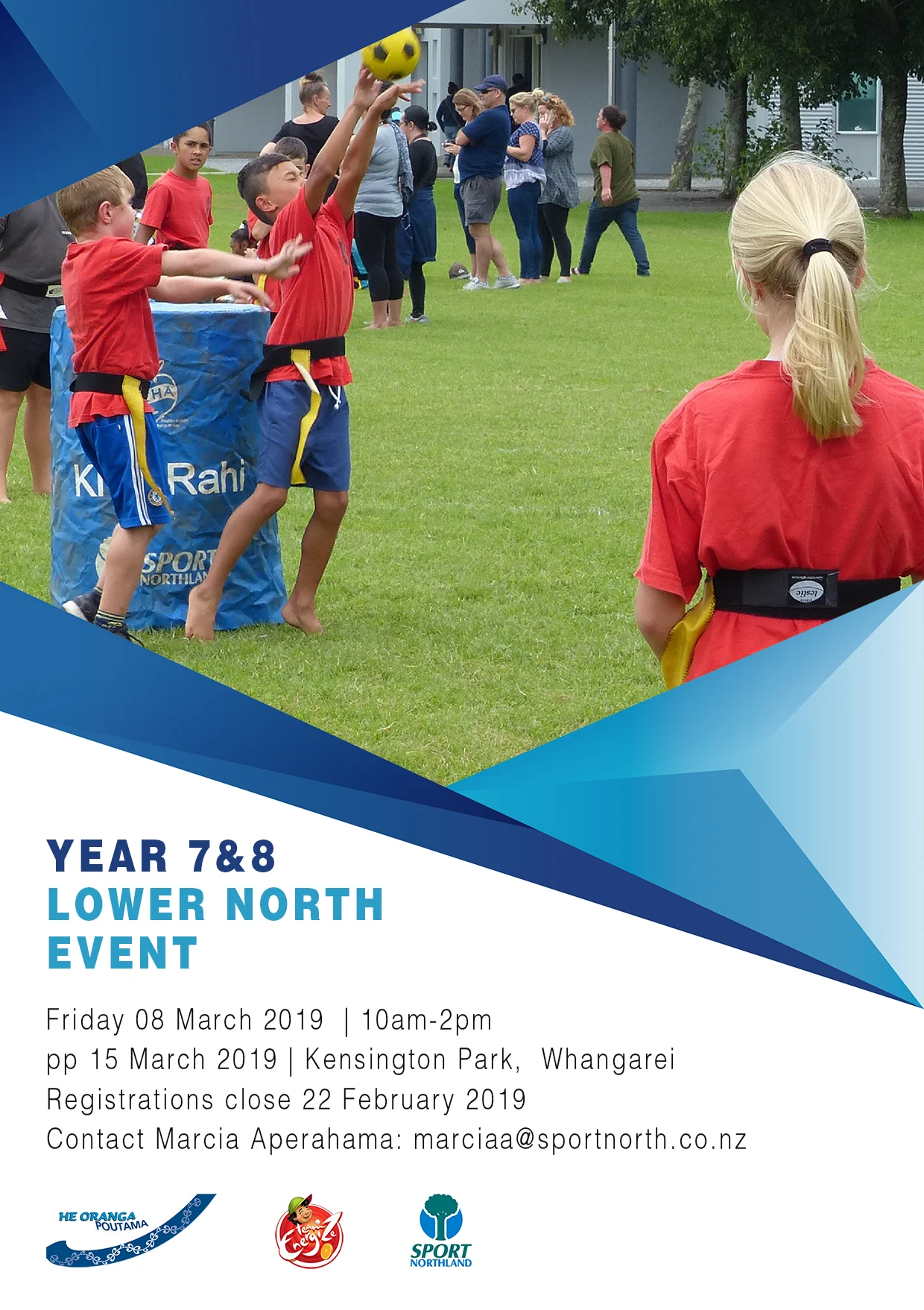 Year 7 & 8 Lower Northland Ki o Rahi Tournament 2019