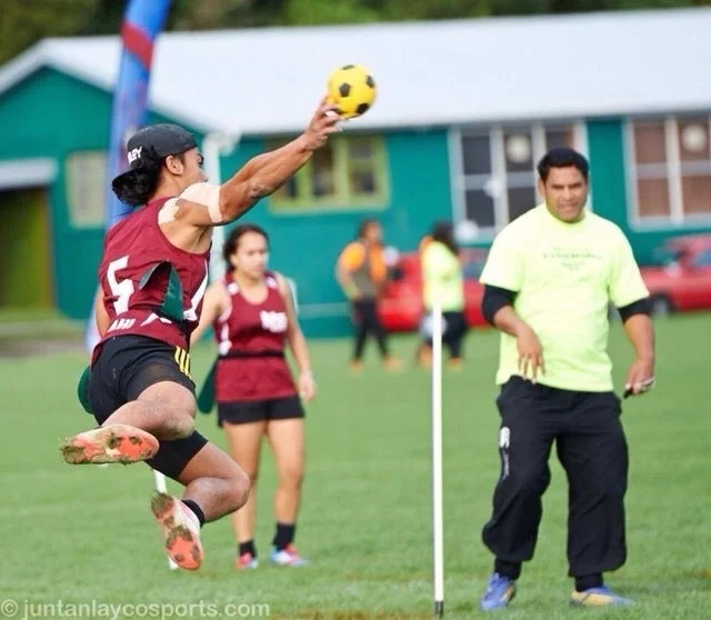 2014 NZ Secondary School Ki o Rahi Nationals - Tamati Jump Shot 2