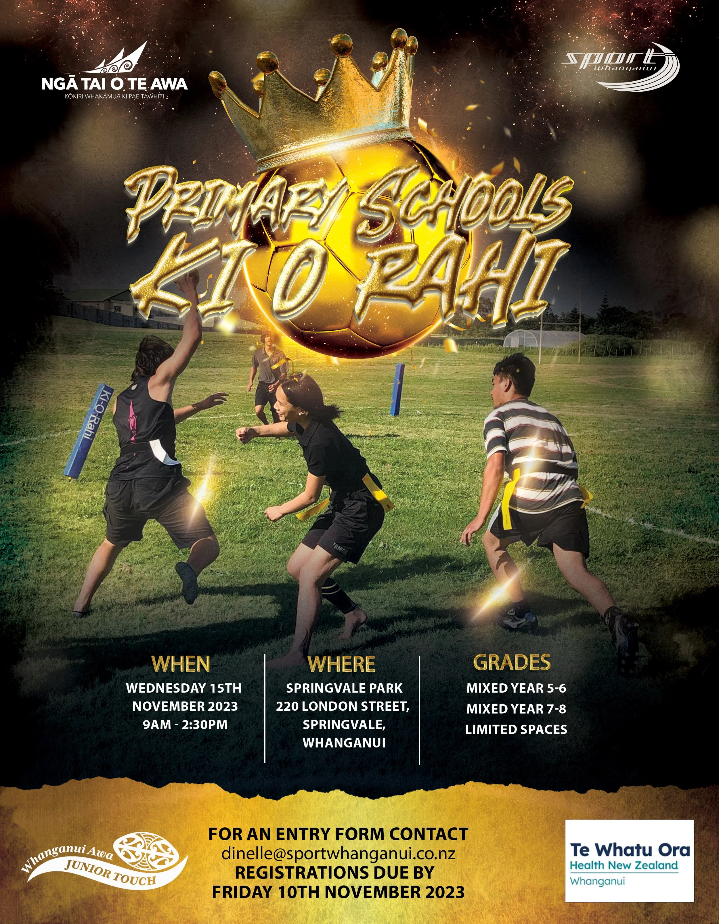 2023 Whanganui Primary Schools Kī-o-Rahi