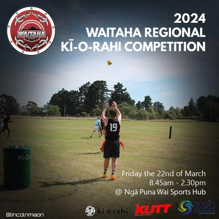 2024 Waitaha Secondary School Kī-o-Rahi Regionals