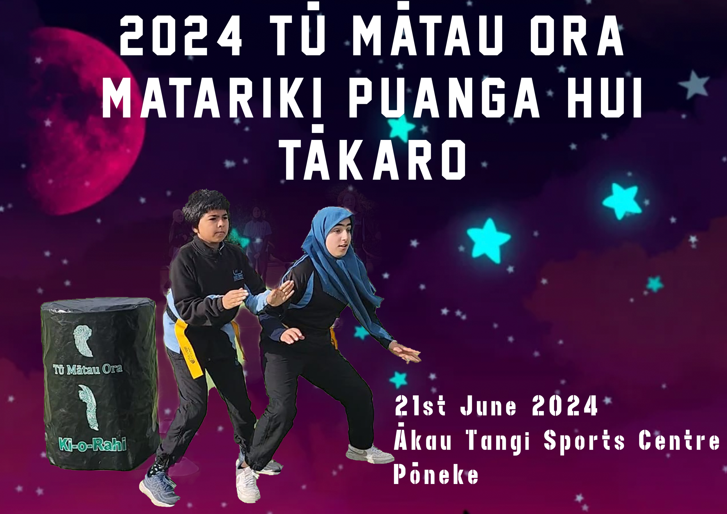 2024 Tū Mātau Ora Hui Tākaro Matariki Intermediate Indoor Kī-o-Rahi 