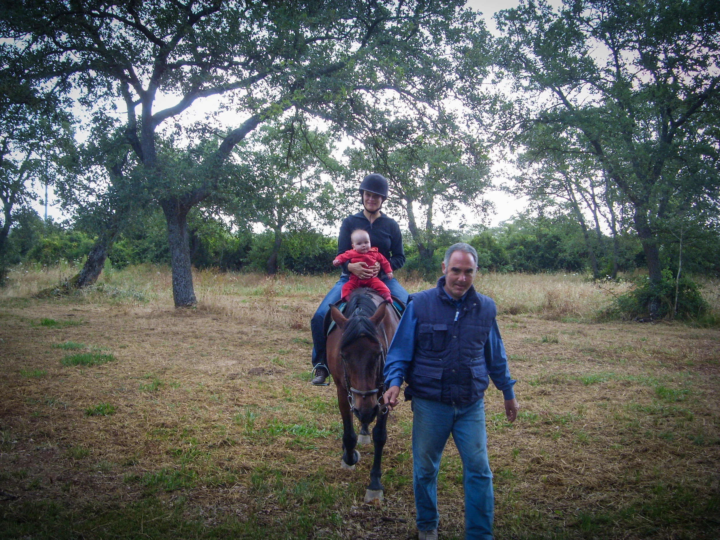 First ride for our daughter