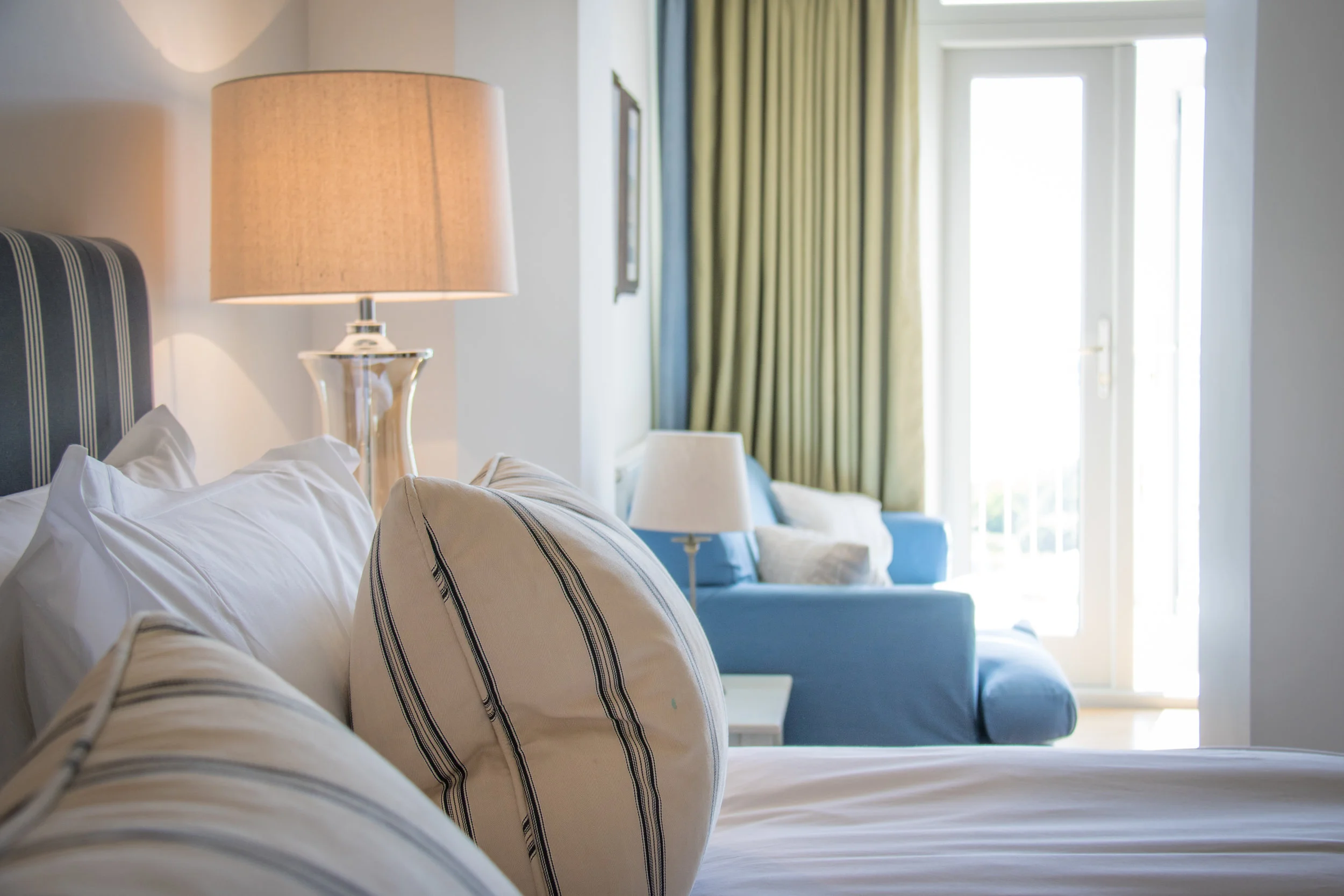 Calming down in "our" apartment