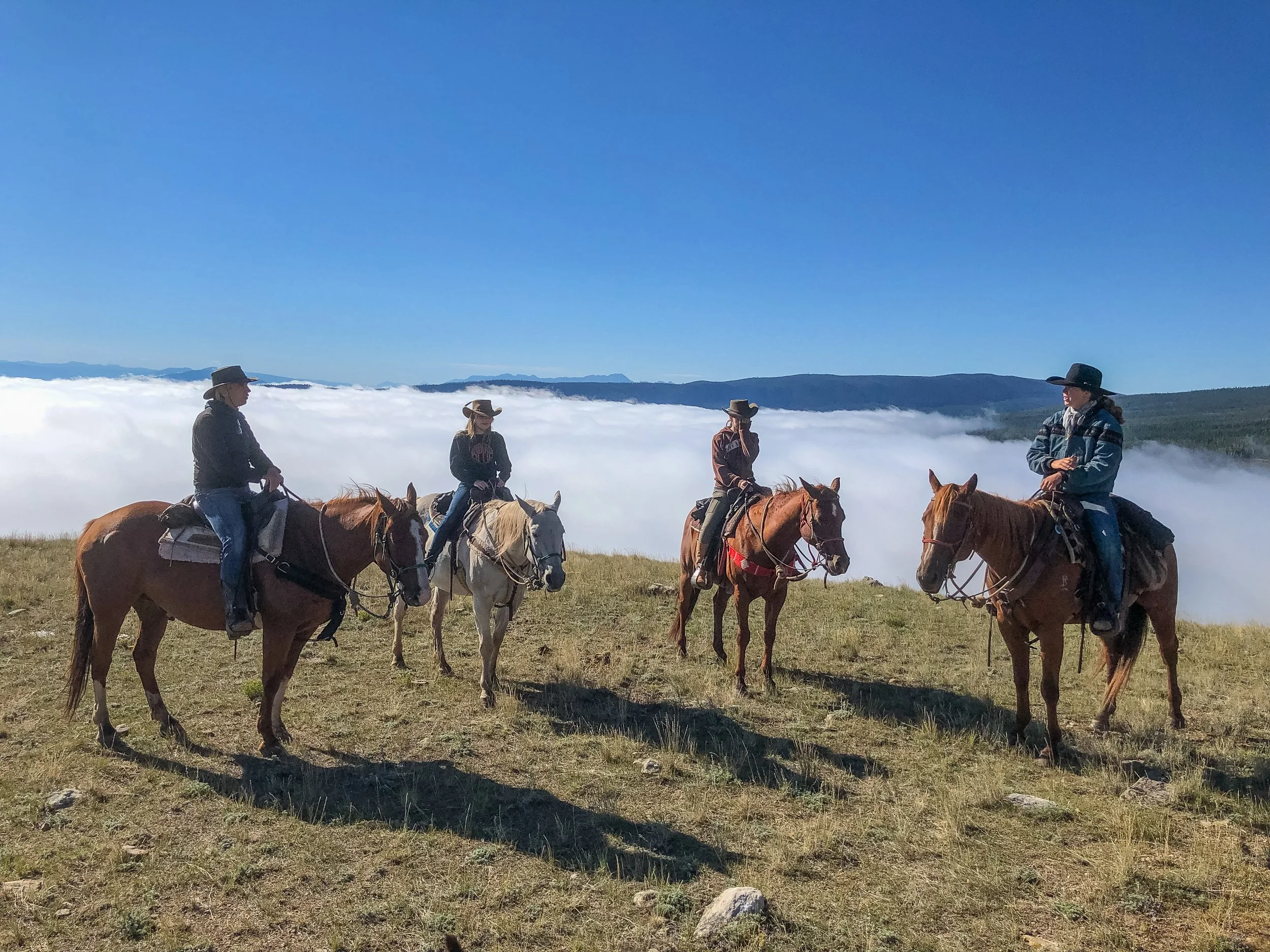Latigo Guest Ranch, Colorado USA — Top with kids