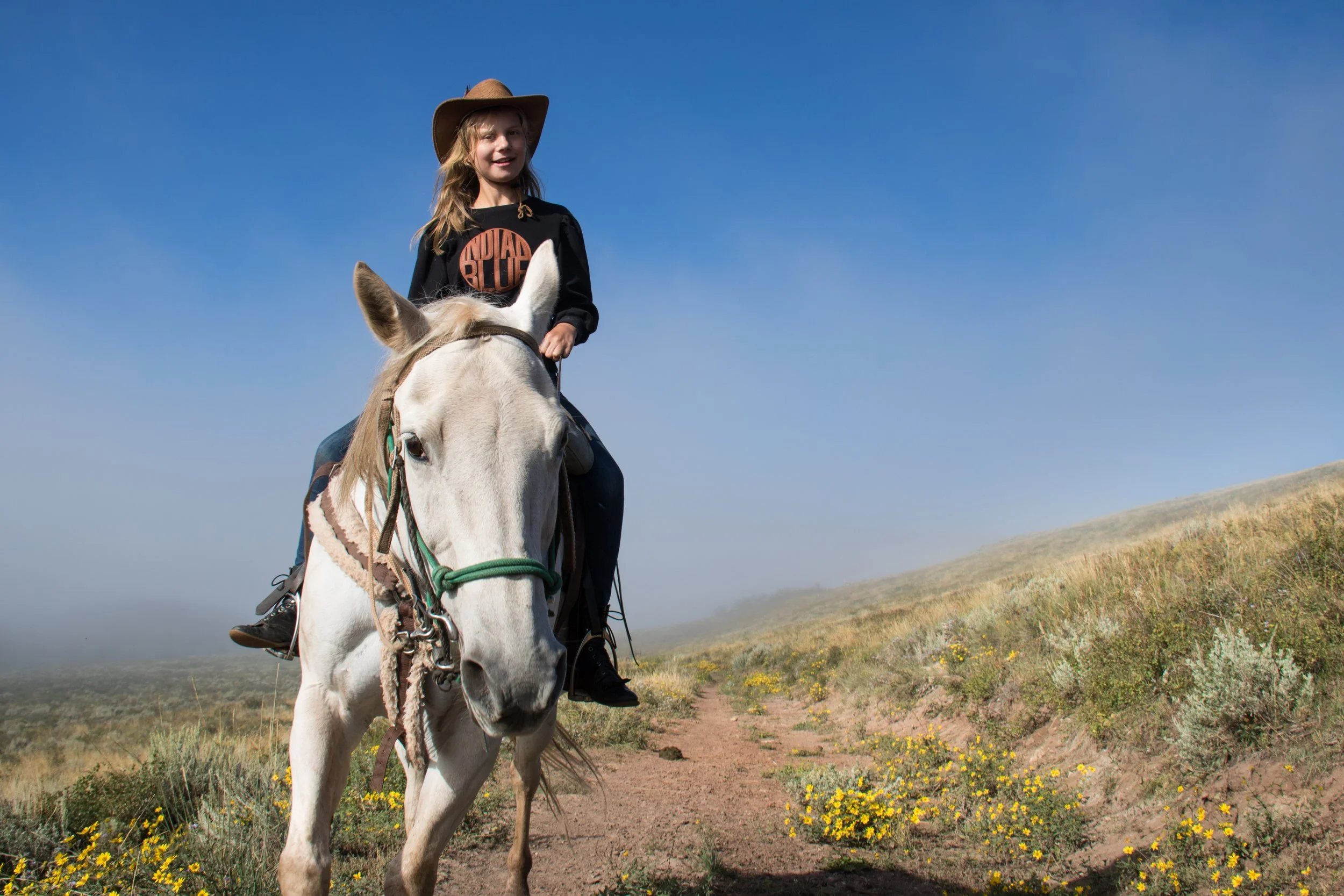 Latigo Guest Ranch, Colorado USA — Top with kids