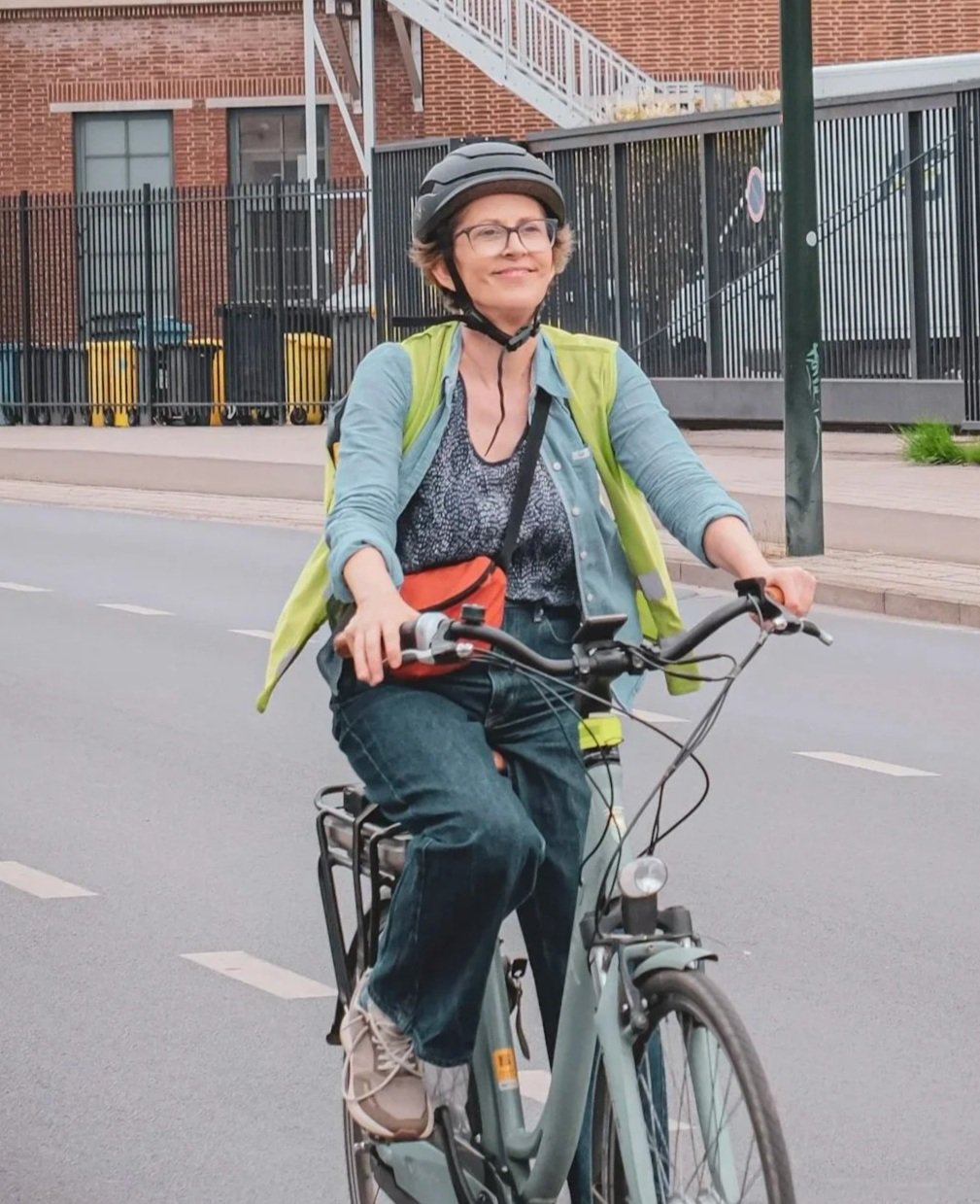 Notre guide Jessica à vélo