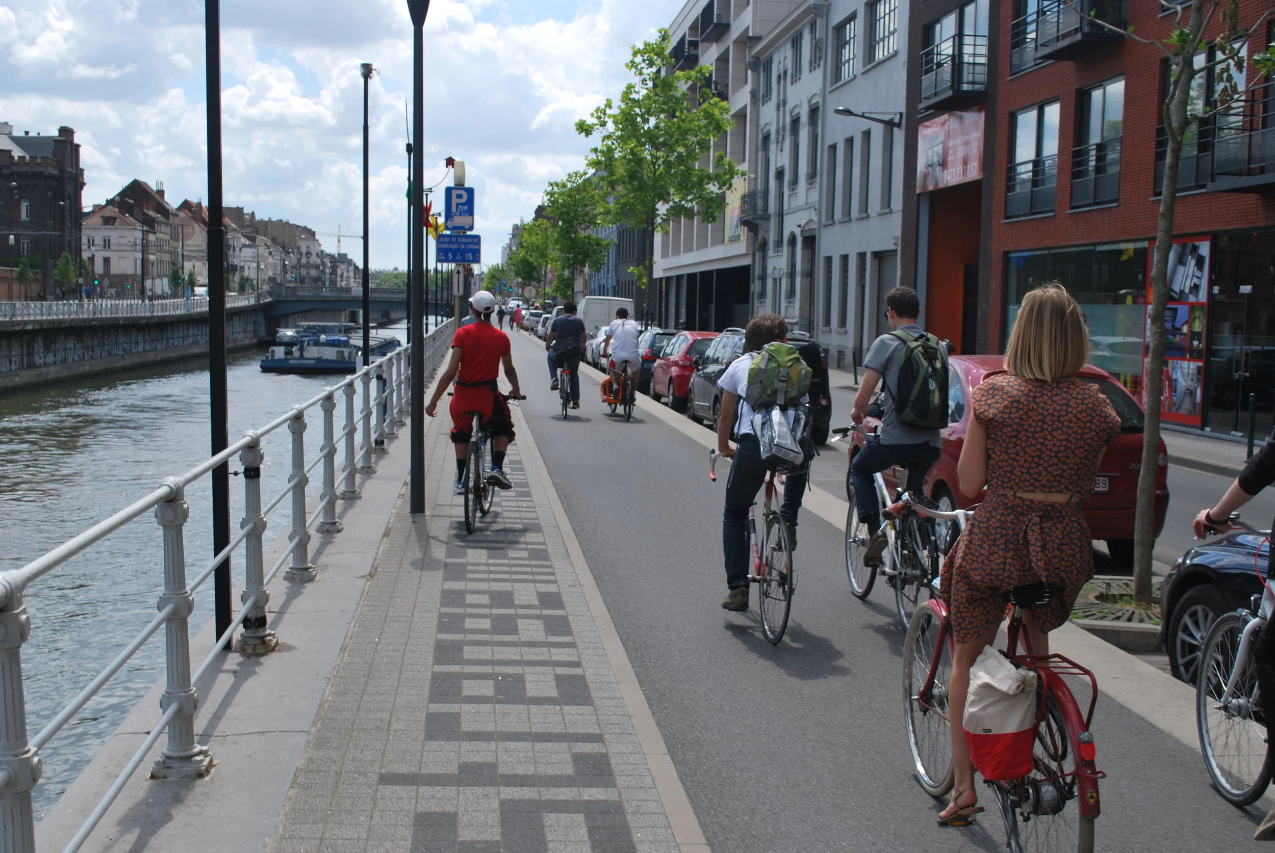 Canal bxl à Vélo