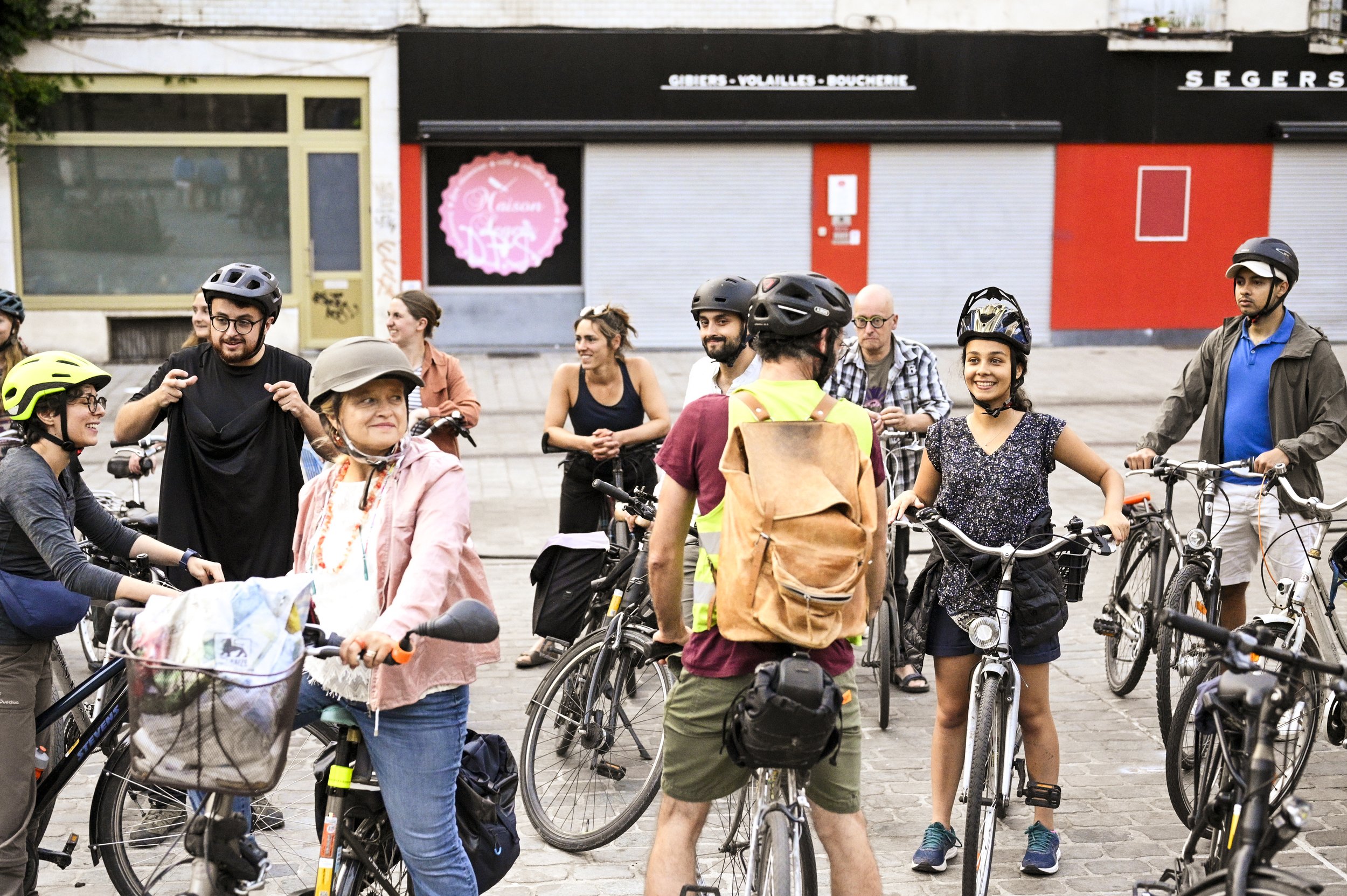 Visite guidée à vélo de Bruxelles et ses quartier cosmopolites avec dégustations