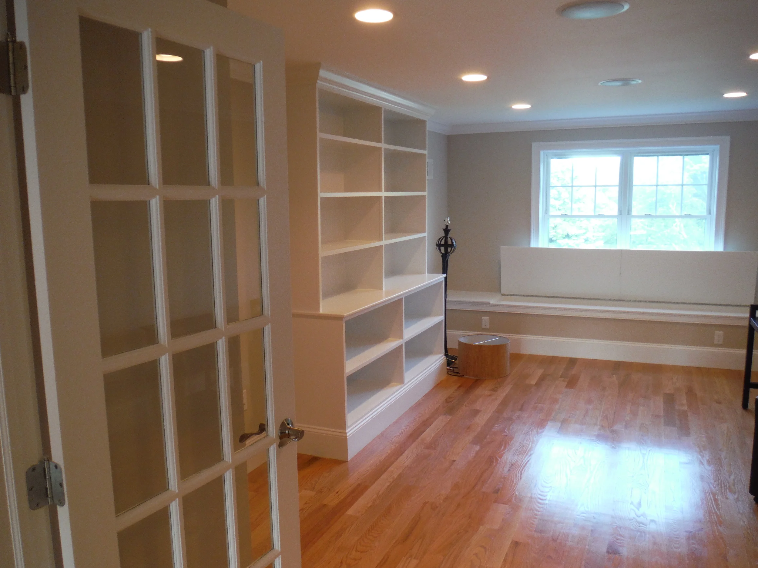  Attic Conversion - Hardwood Floors, Paint, Built in Furniture 