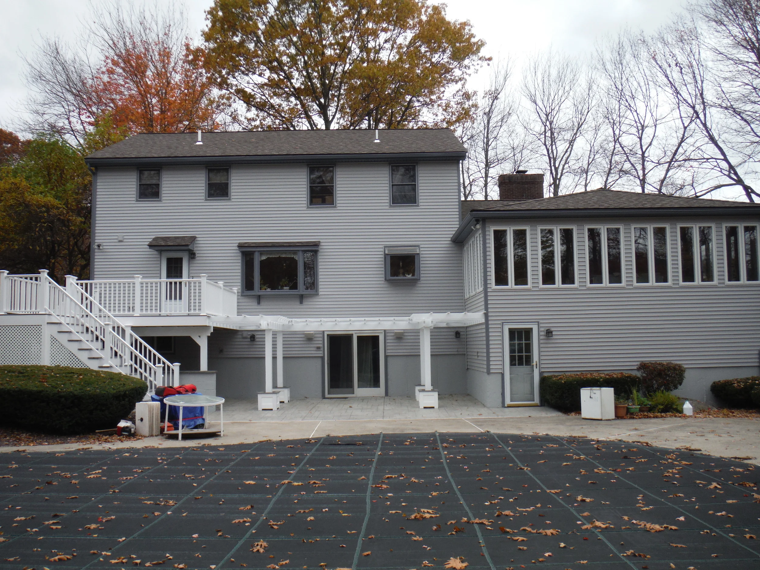  Pergola - Sided House, New Deck, New Pergola 