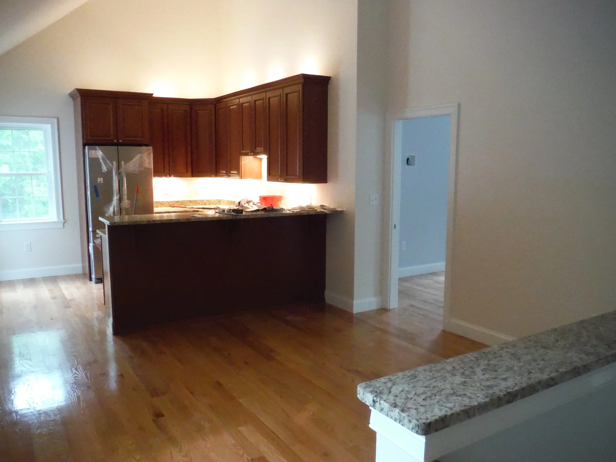  Kitchen - Cabinets, Hardwood Floors, Paint 