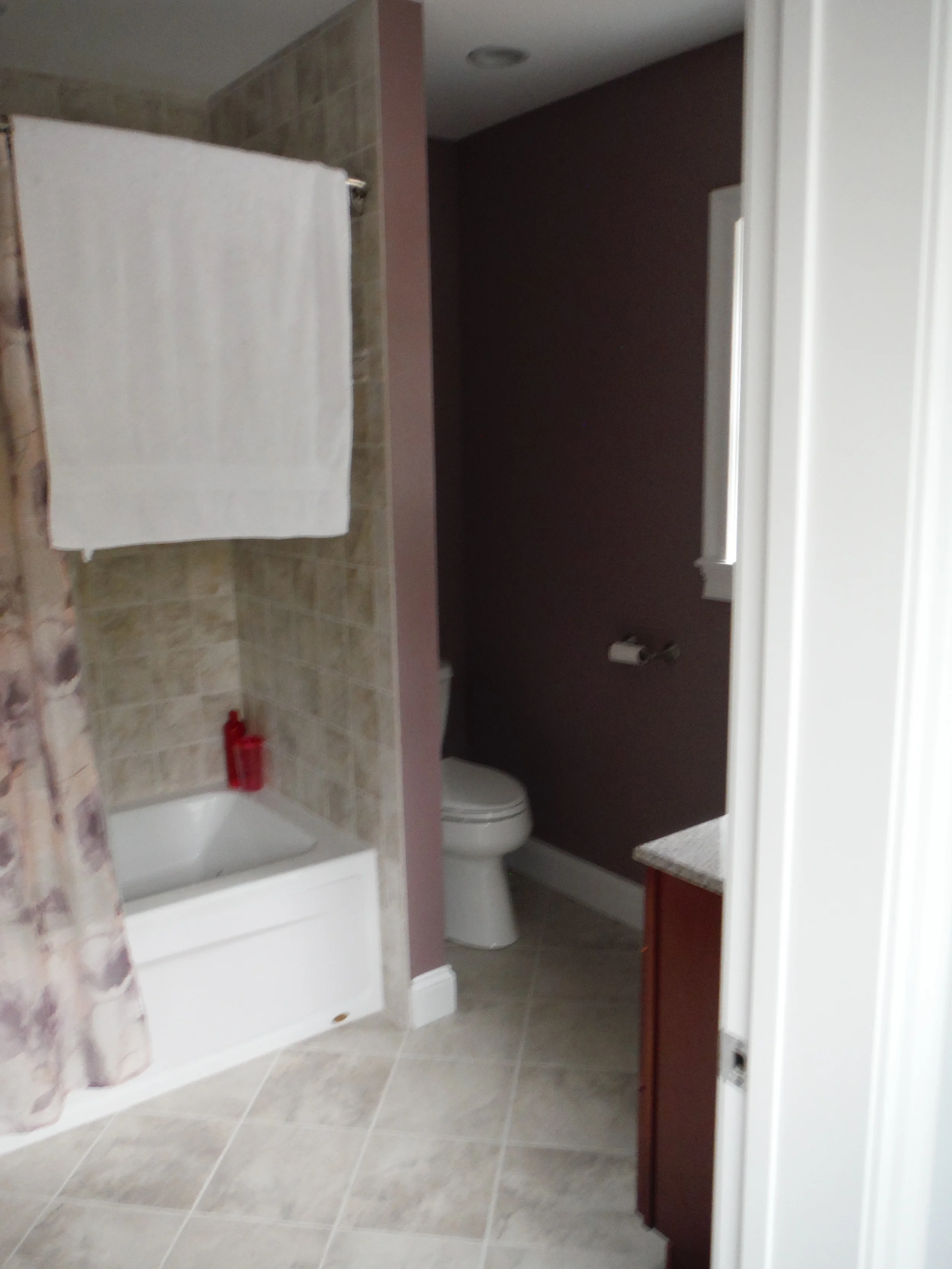  Bathroom - Tile, Paint, Install Vanity/Fixtures 