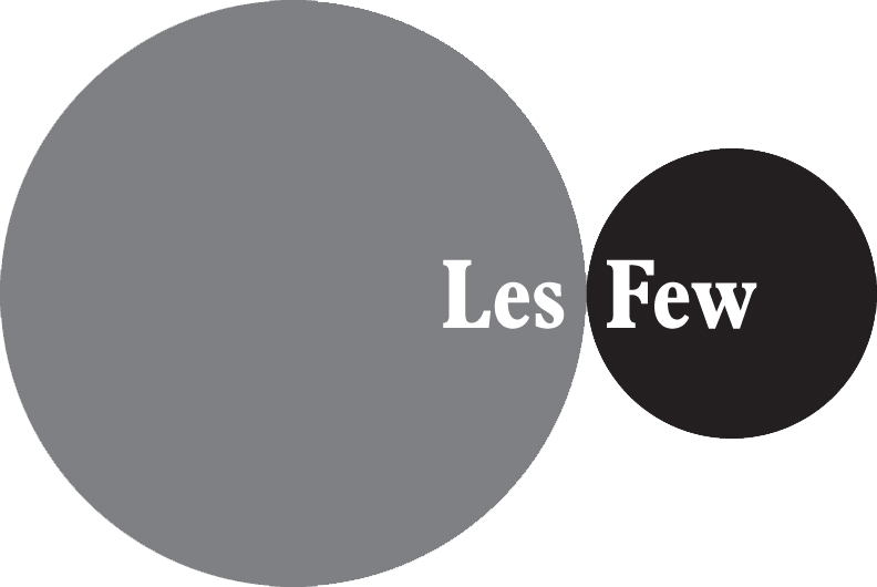 Les Few logo - Sculptural and architectural design brand