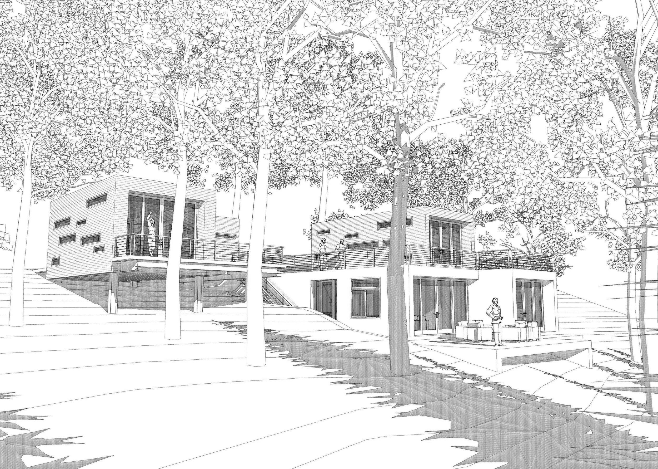 Thousand Islands Contemporary House