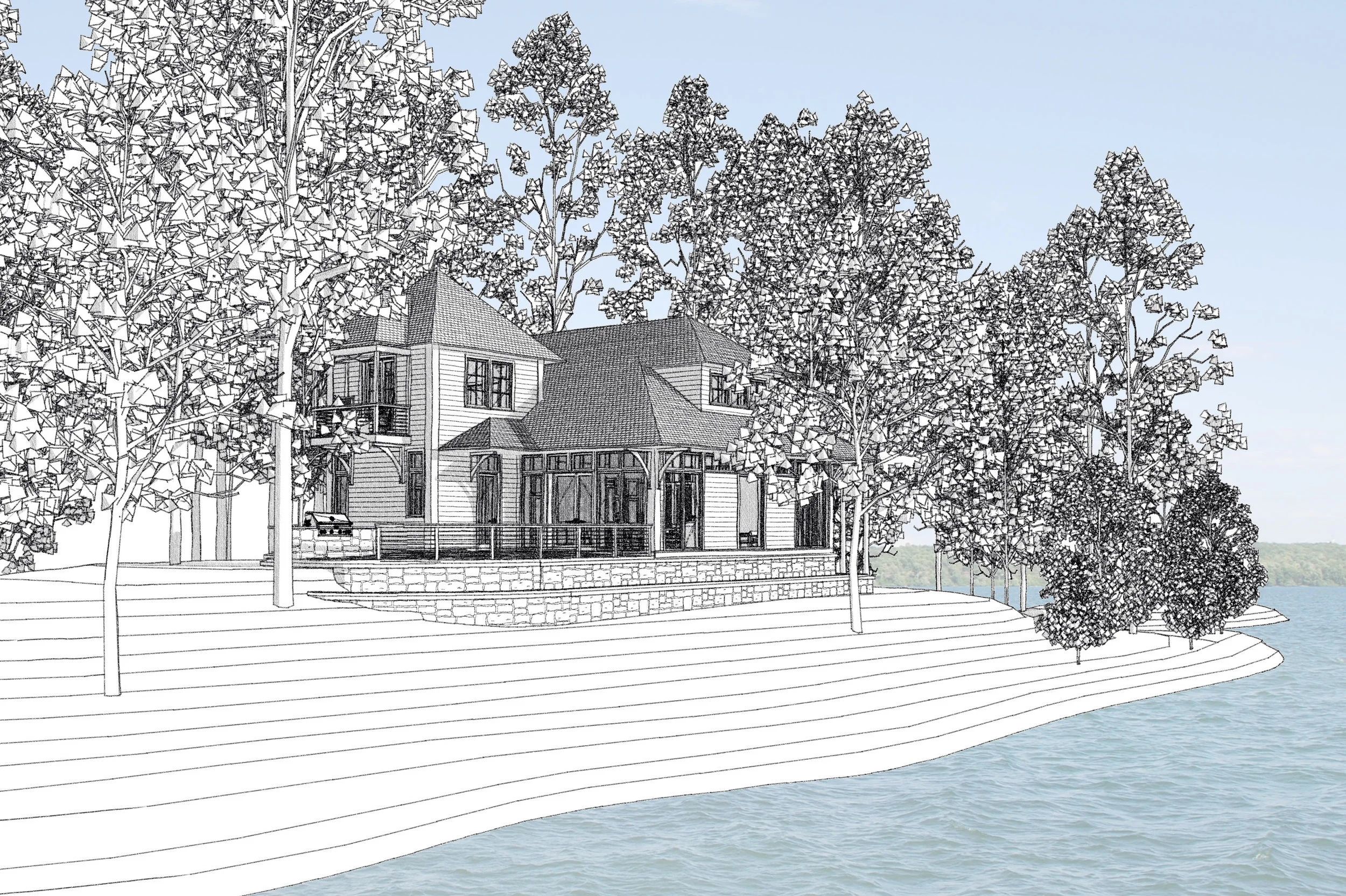 1000 ISLANDS CANADA, ONTARIO HOUSE