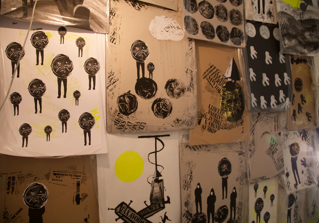 Installation Detail, Huuto Gallery, Helsinki 2015