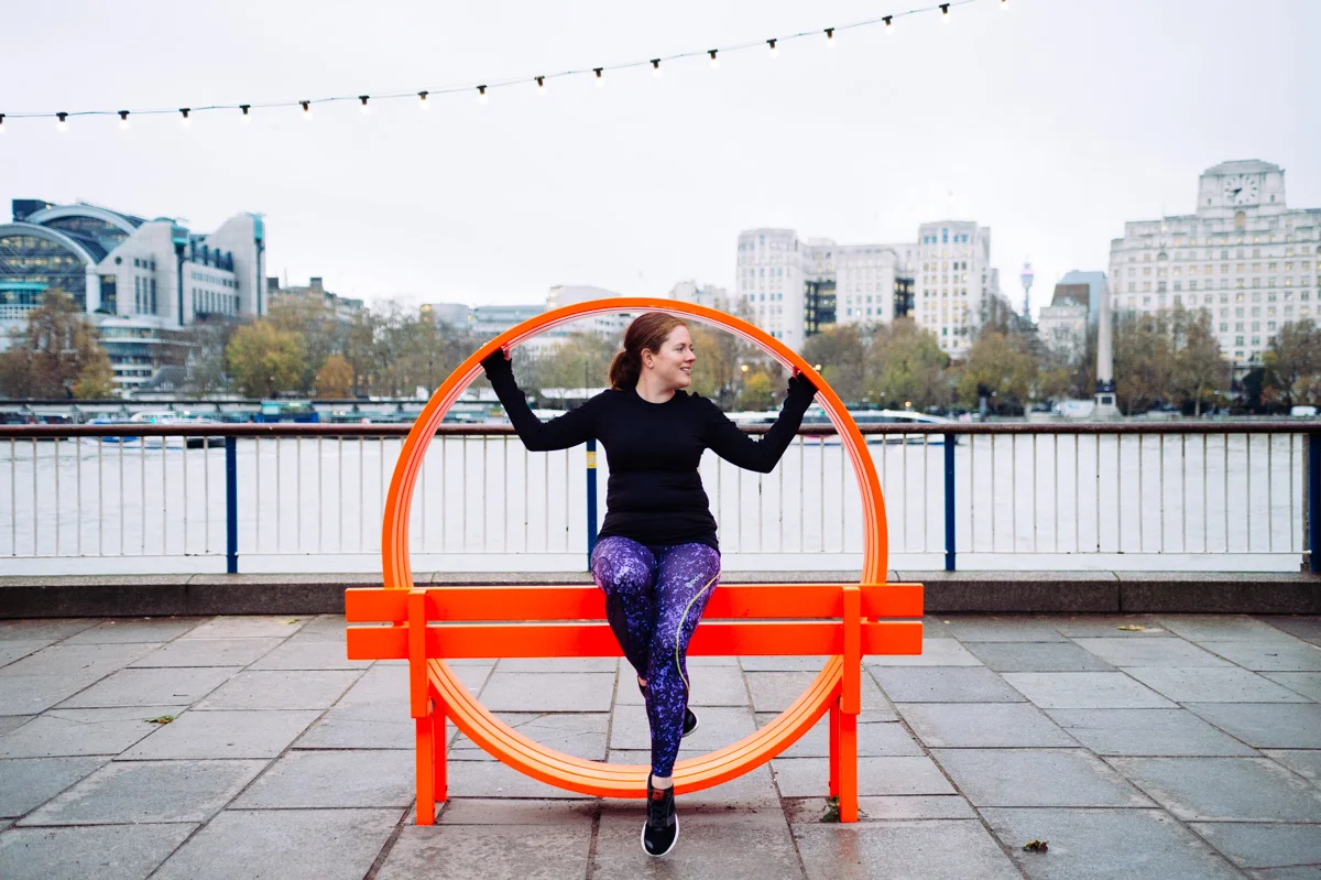 top: Lululemon | tights: SKINS (gifted) | shoes: Strike MVMNT