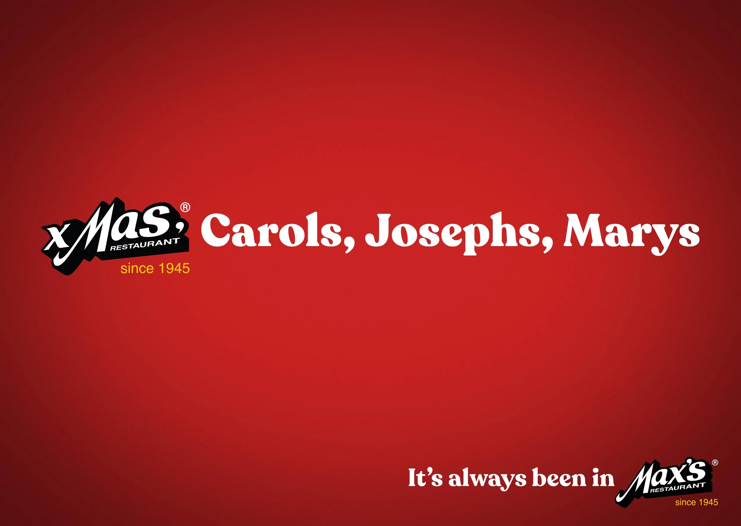 XMAS, HAS ALWAYS BEEN IN MAX'S - 2