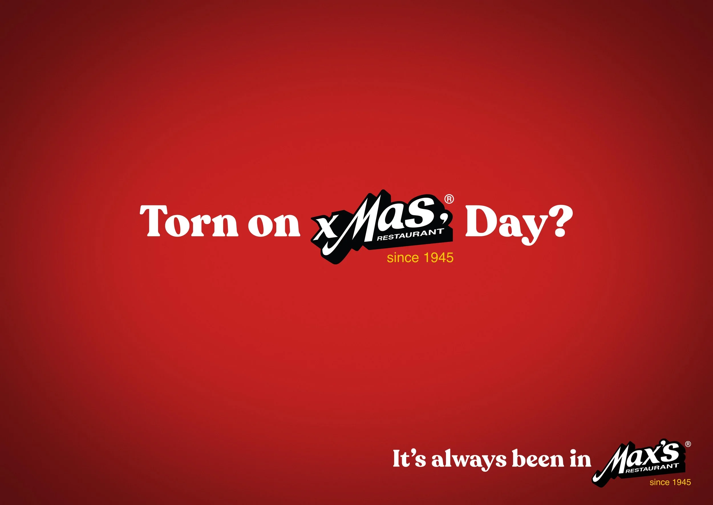 XMAS, HAS ALWAYS BEEN IN MAX'S - 10