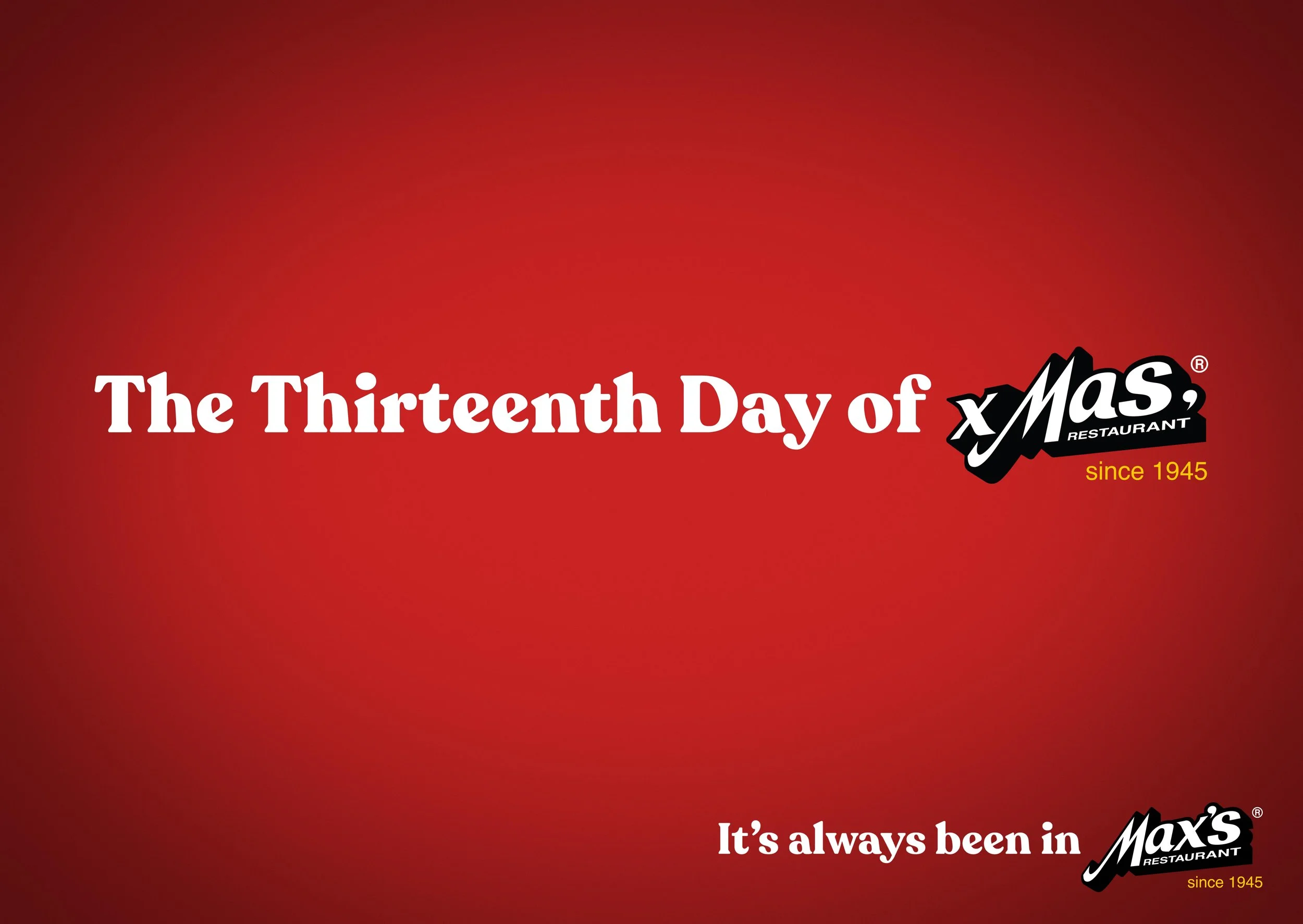 XMAS, HAS ALWAYS BEEN IN MAX'S - 11