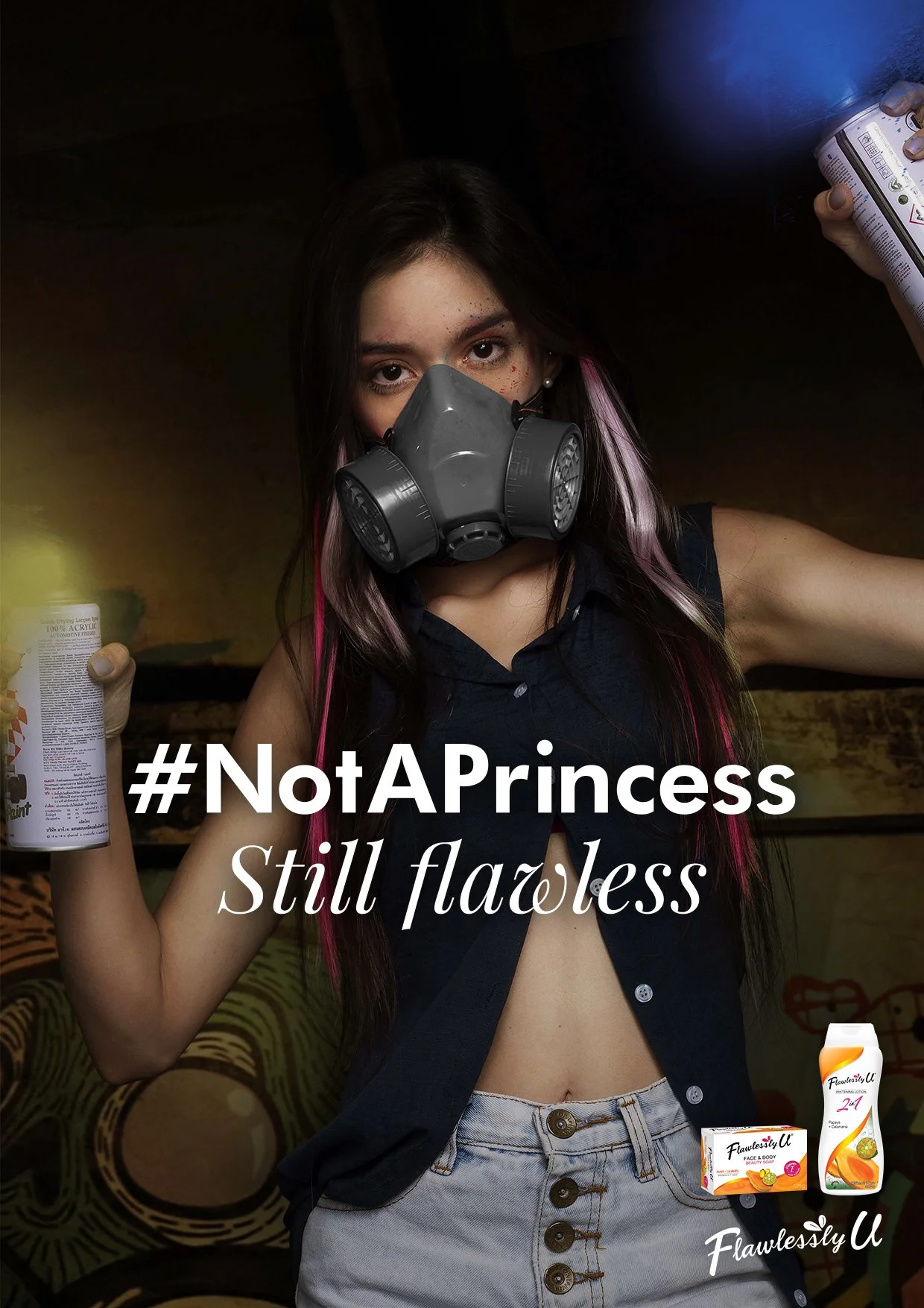 #NOTAPRINCESS - GRAFFITI ARTIST